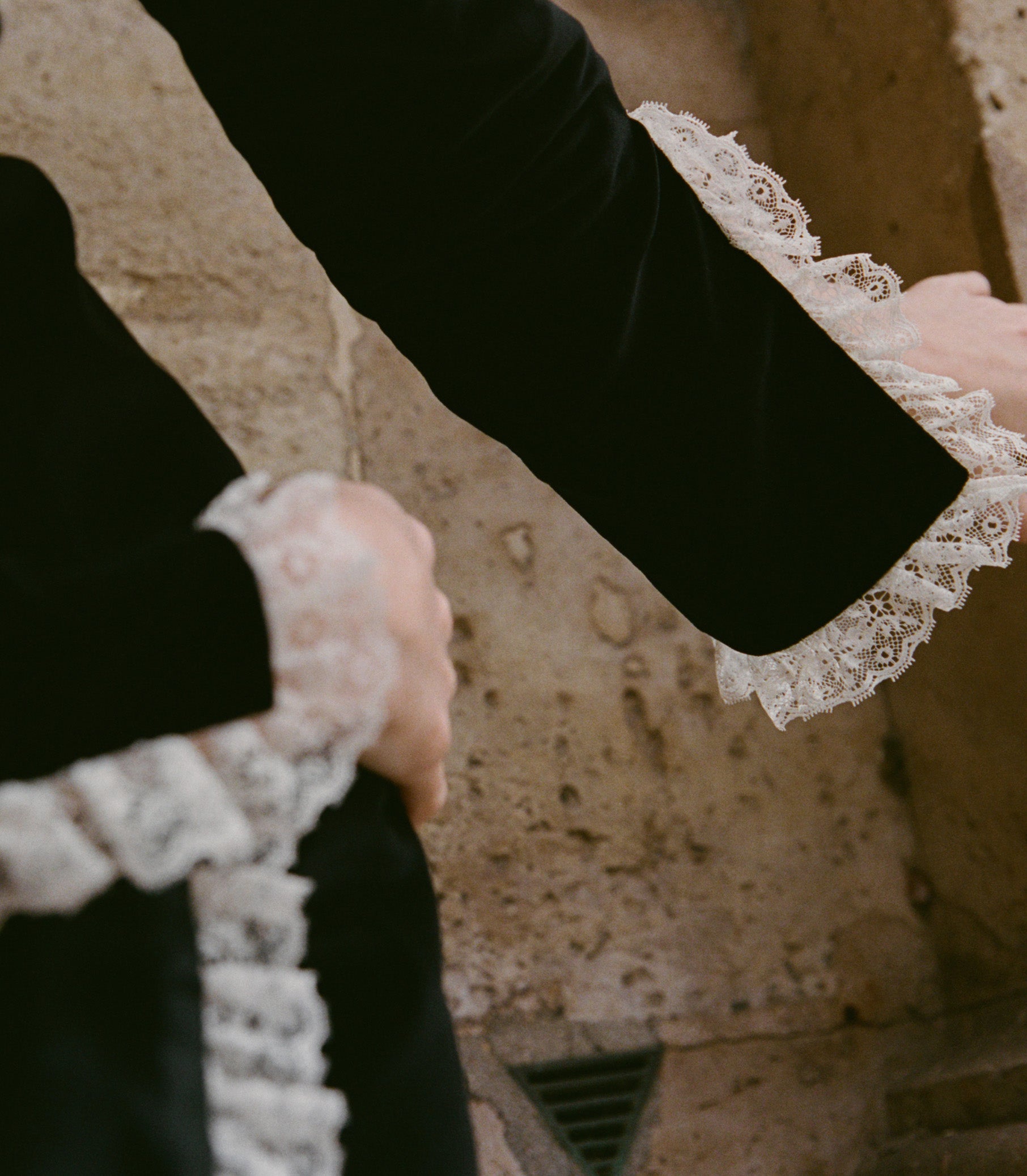 SAVINE DRESS -- BLACK view 3