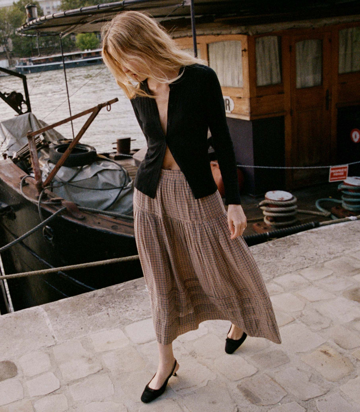 HMD -- SEBASTIANE SKIRT -- BRIDGET CHECK