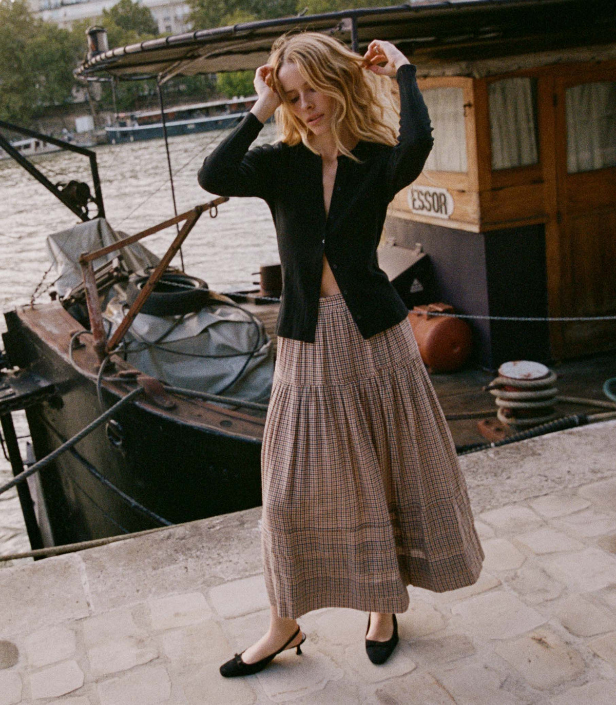 HMD -- SEBASTIANE SKIRT -- BRIDGET CHECK view 1
