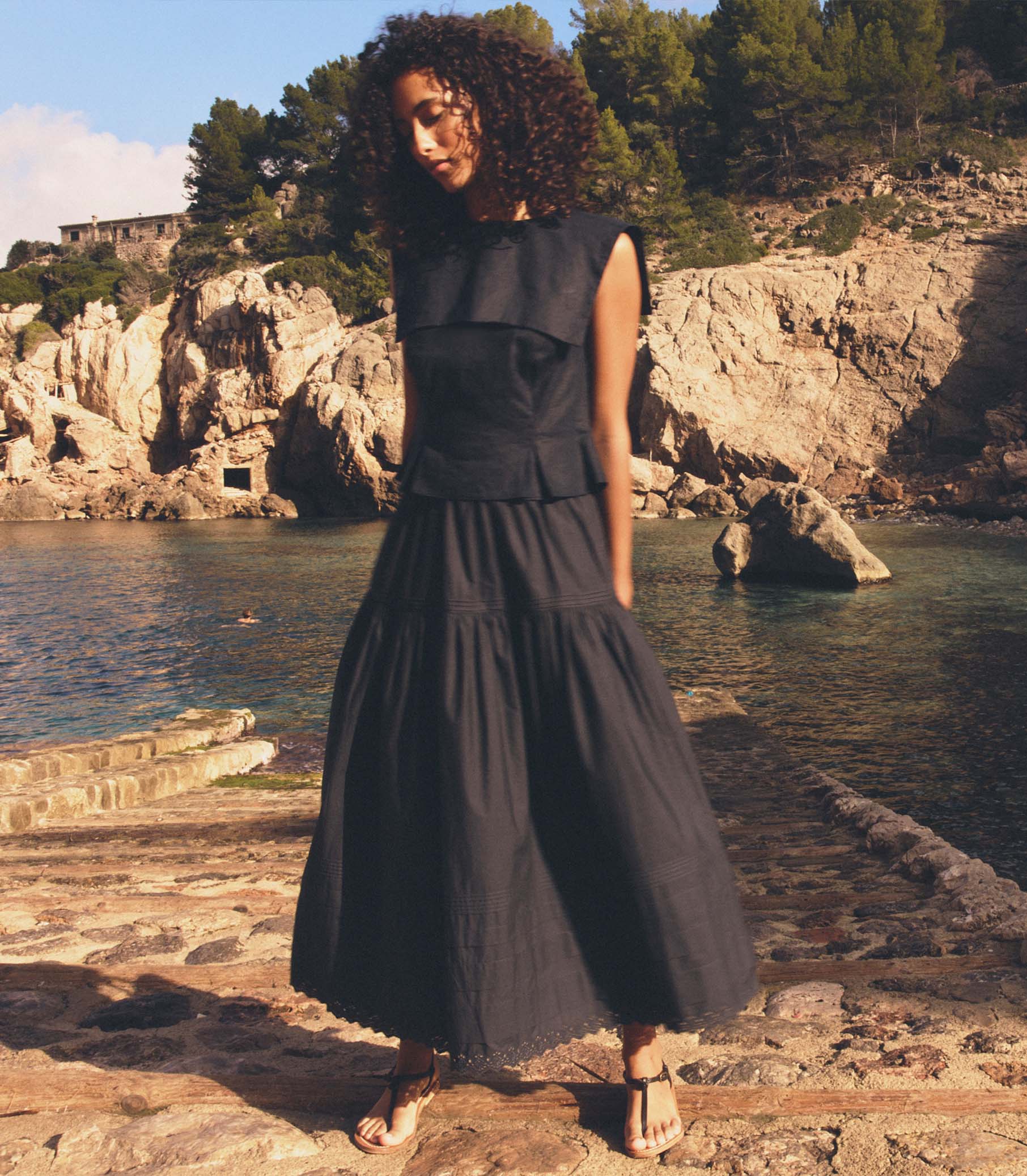 HMD -- SEBASTIANE SKIRT -- NIGHT SKY view 3
