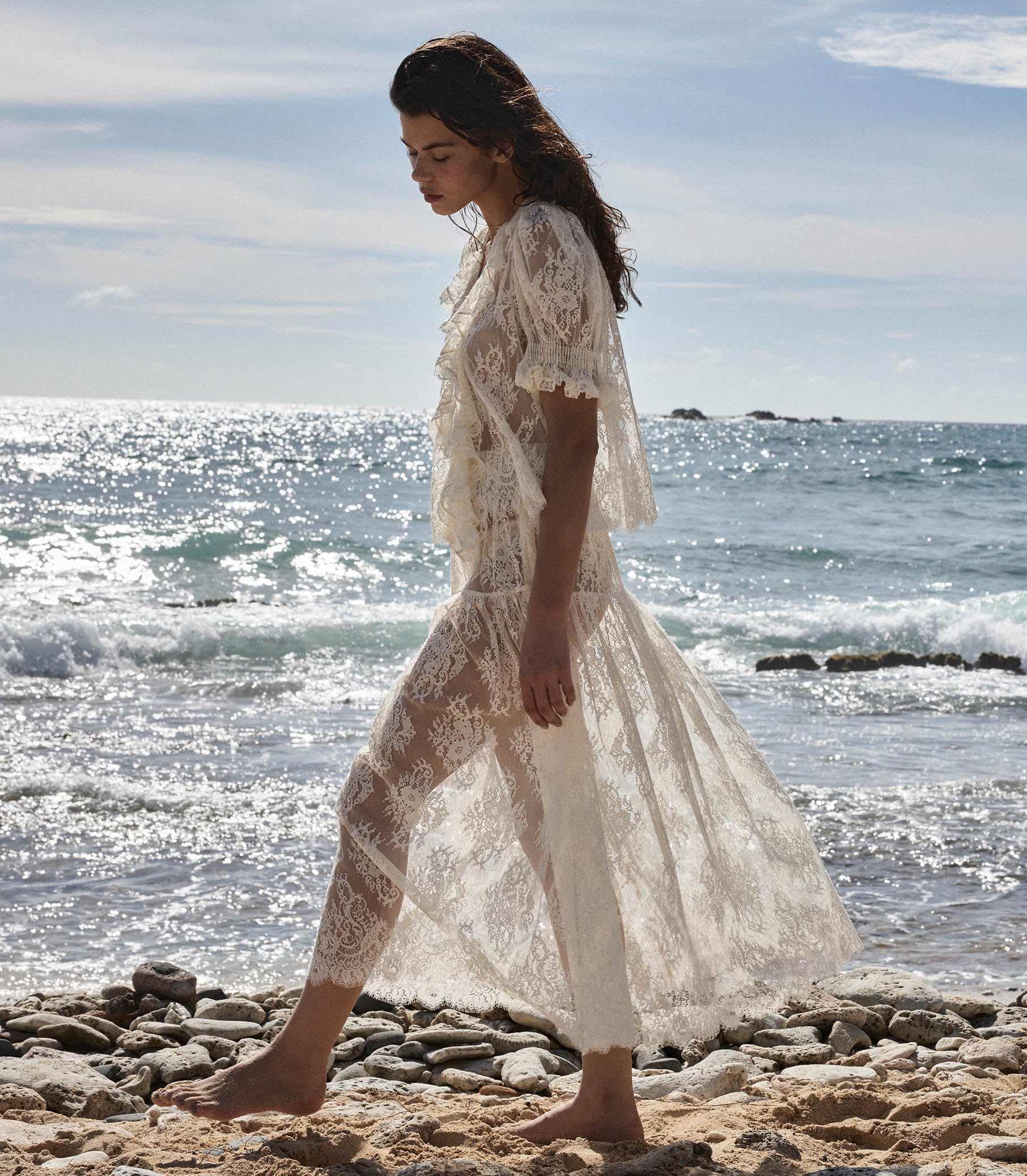 HMD -- SEBASTIANE SKIRT -- SEA SALT view 2

