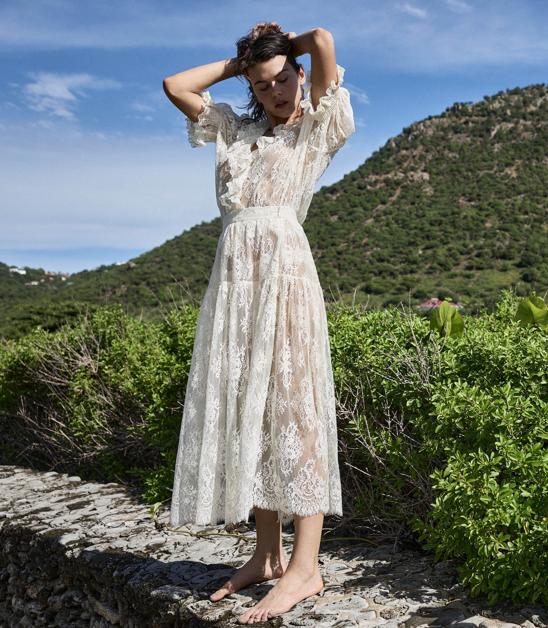 HMD -- SEBASTIANE SKIRT -- SEA SALT view 3
