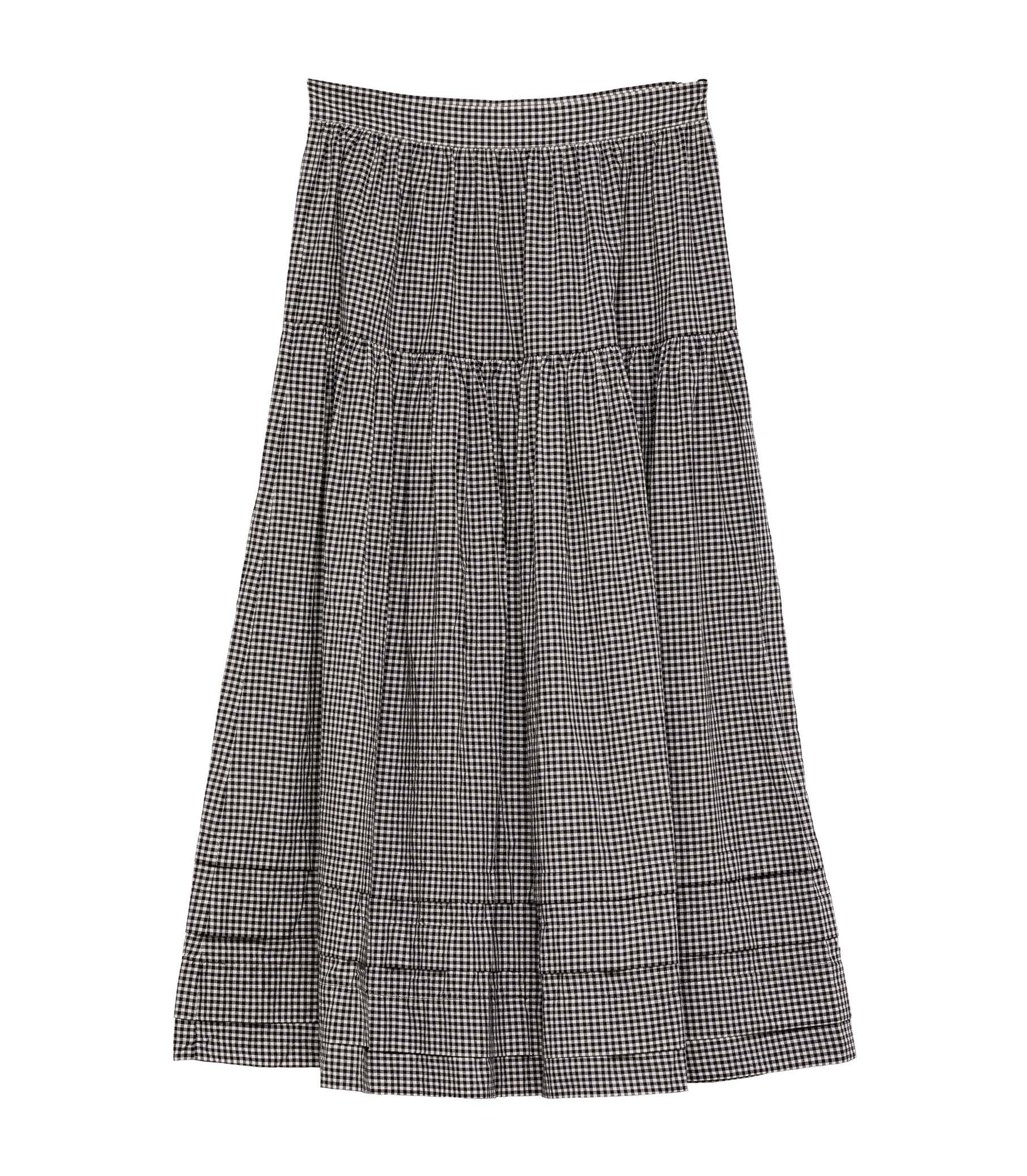 HMD -- SEBASTIANE SKIRT -- LA MADDALENA GINGHAM view 7
