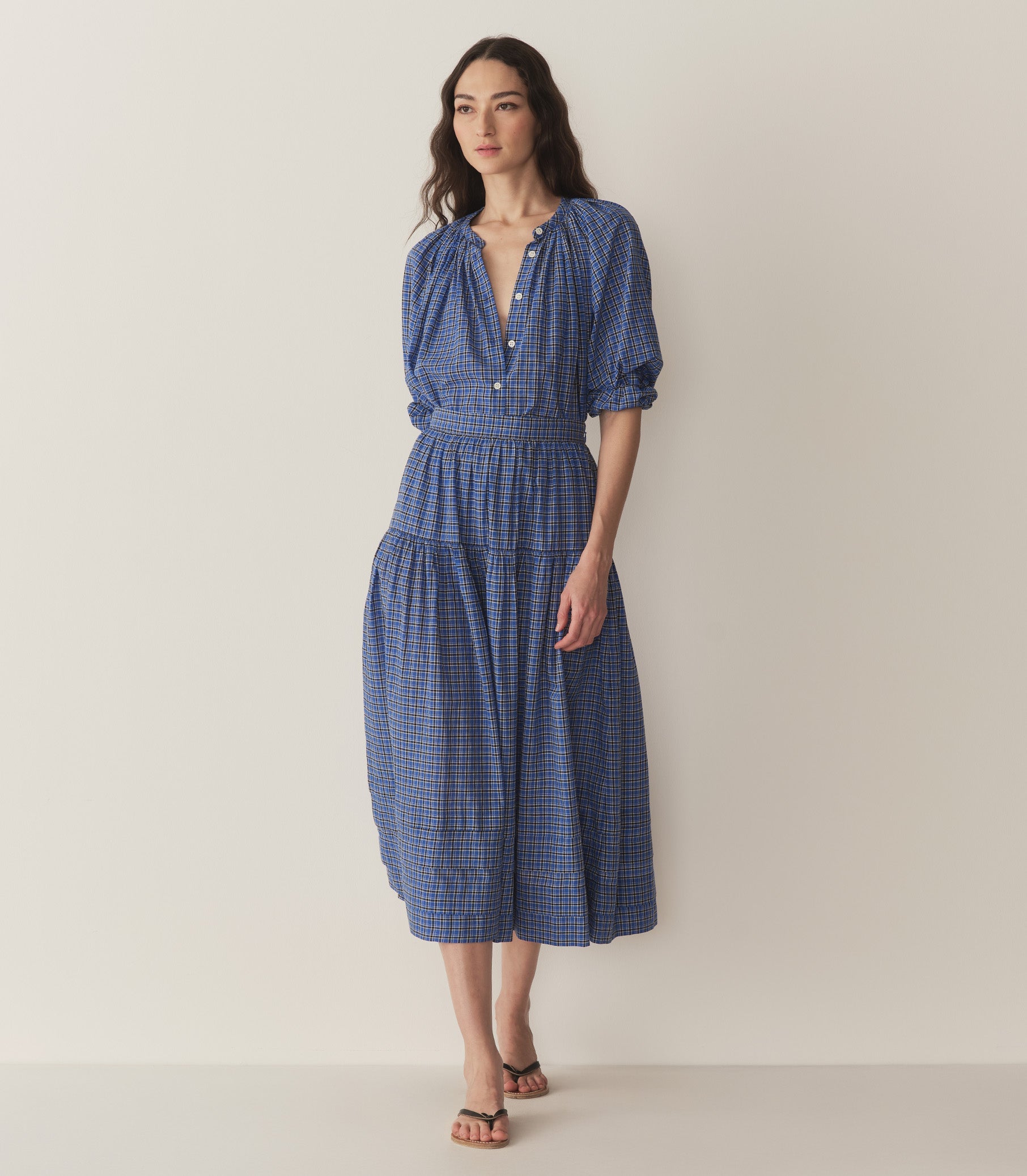 HMD -- SEBASTIANE SKIRT -- CASSIS CHECK view 2
