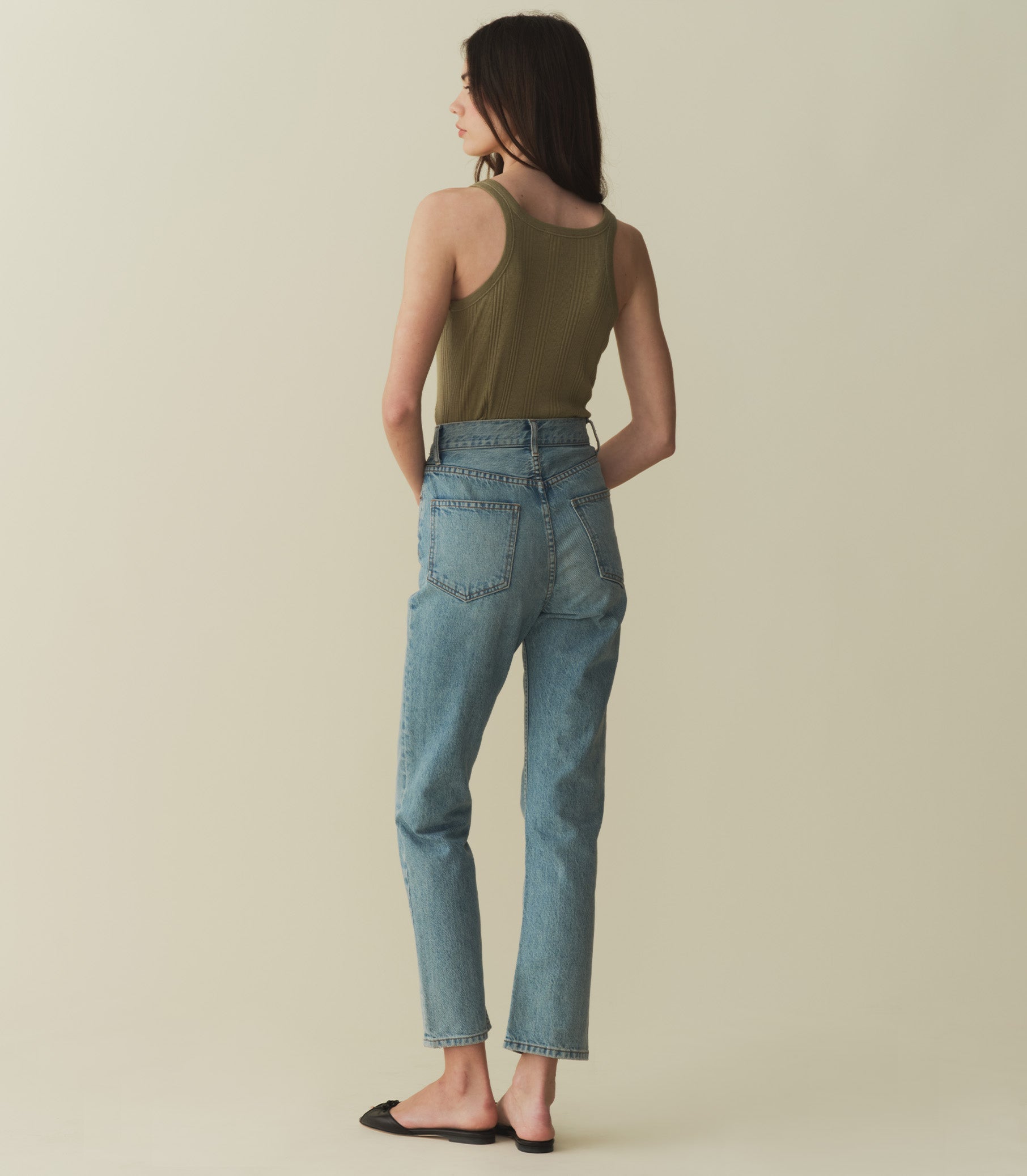 HMD -- SEINE CASHMERE BLEND TANK -- PASTURE view 4
