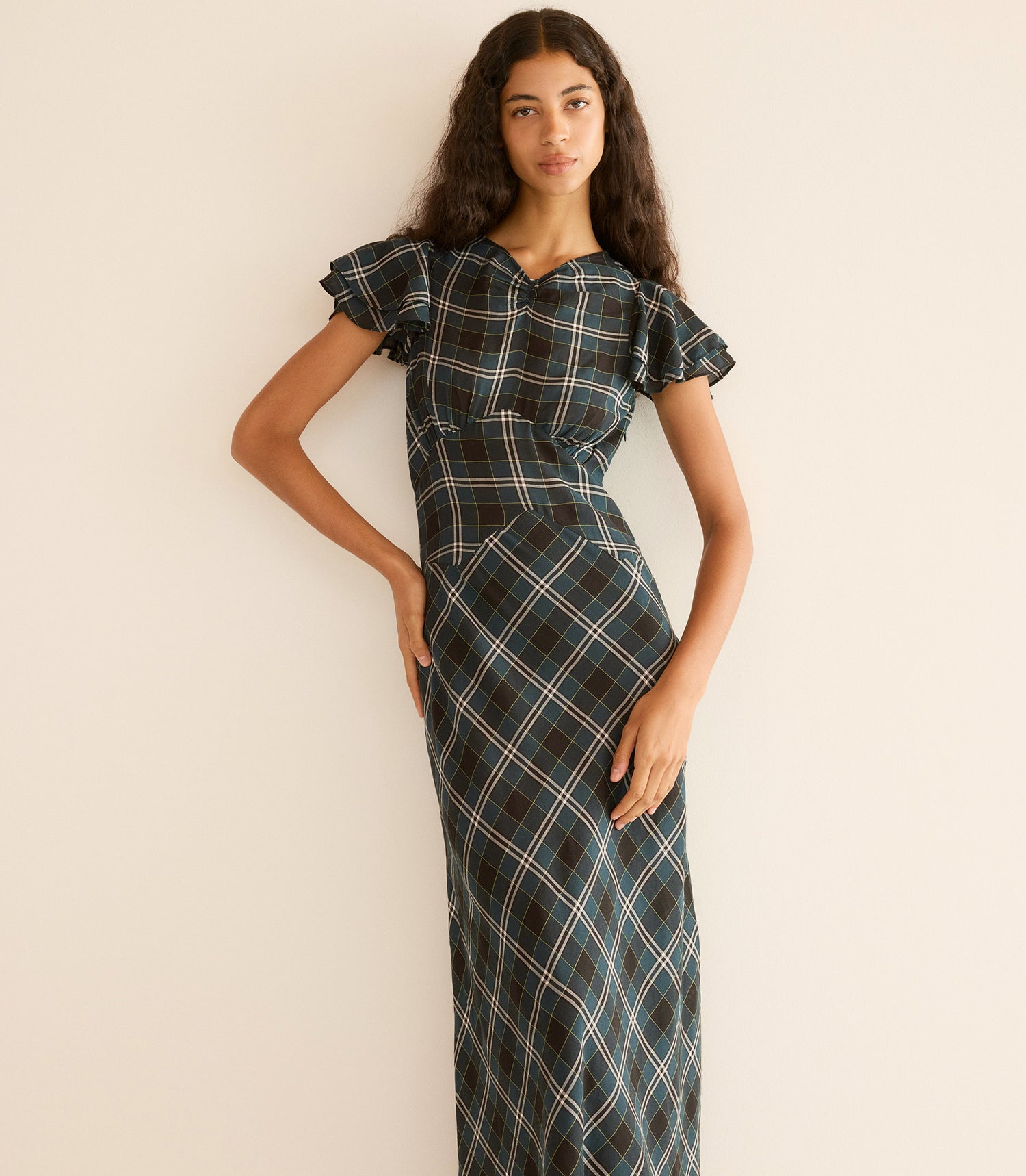 SERAPHINE DRESS -- AMBLE PLAID