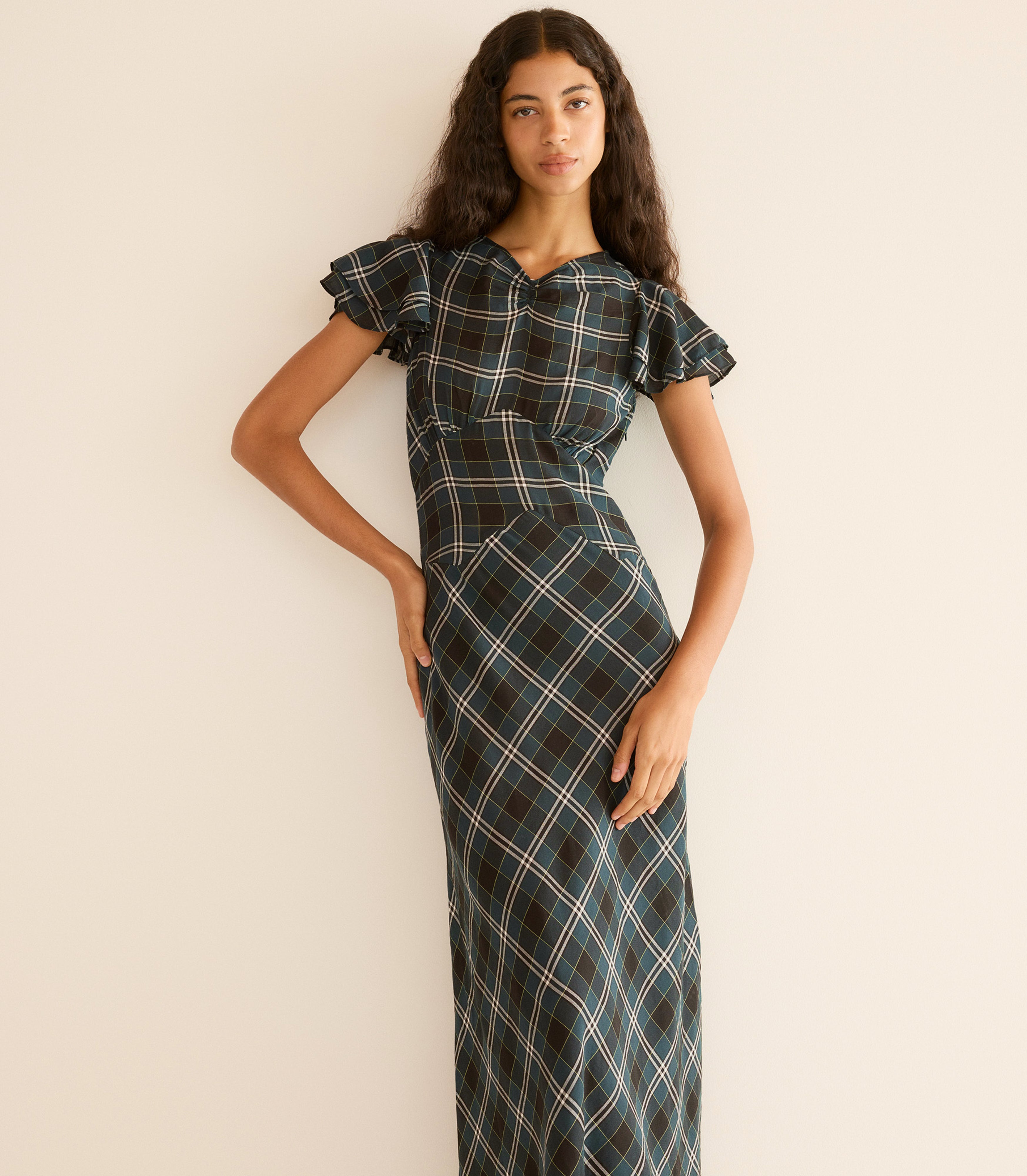 SERAPHINE DRESS -- AMBLE PLAID