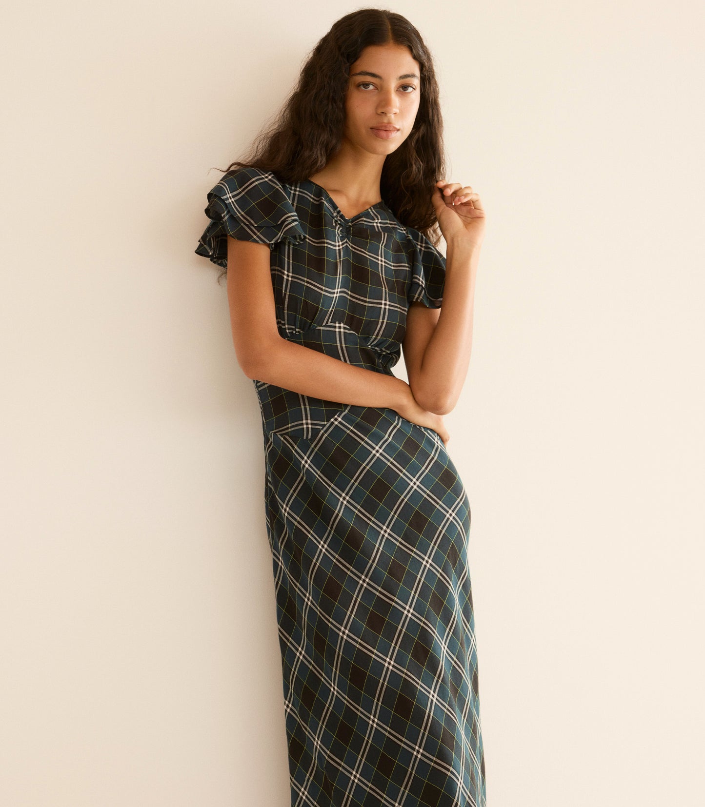 SERAPHINE DRESS -- AMBLE PLAID