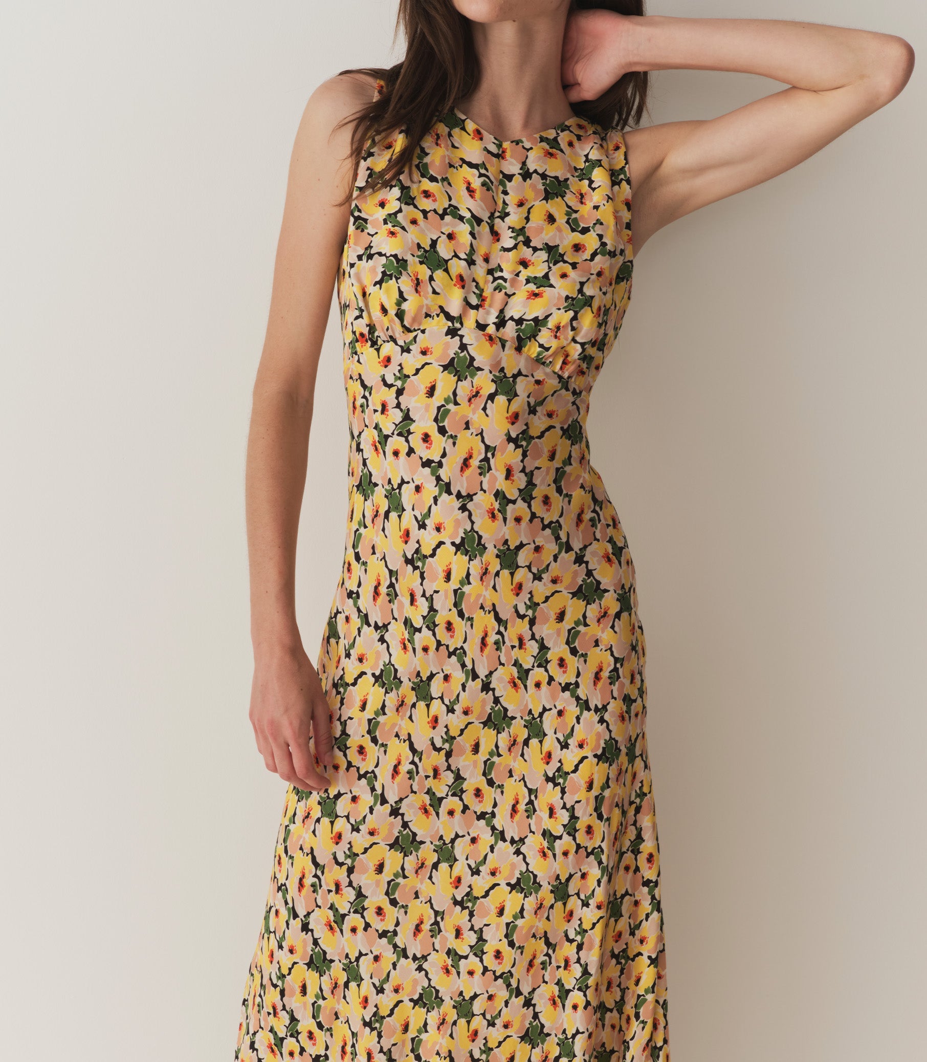HMD -- SHAYLA DRESS -- ANEMONE GARDEN view 2

