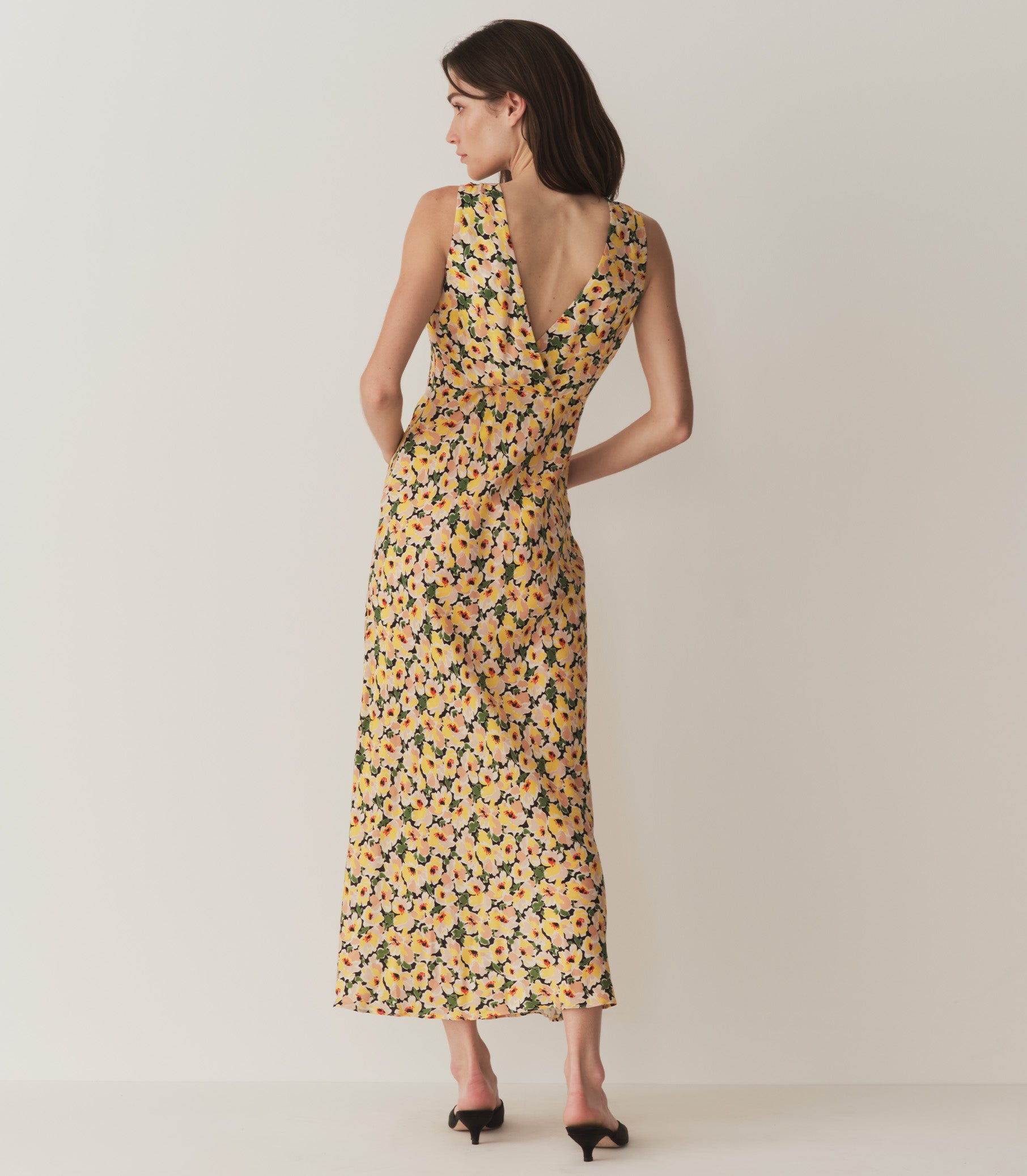 SHAYLA DRESS -- ANEMONE GARDEN view 3