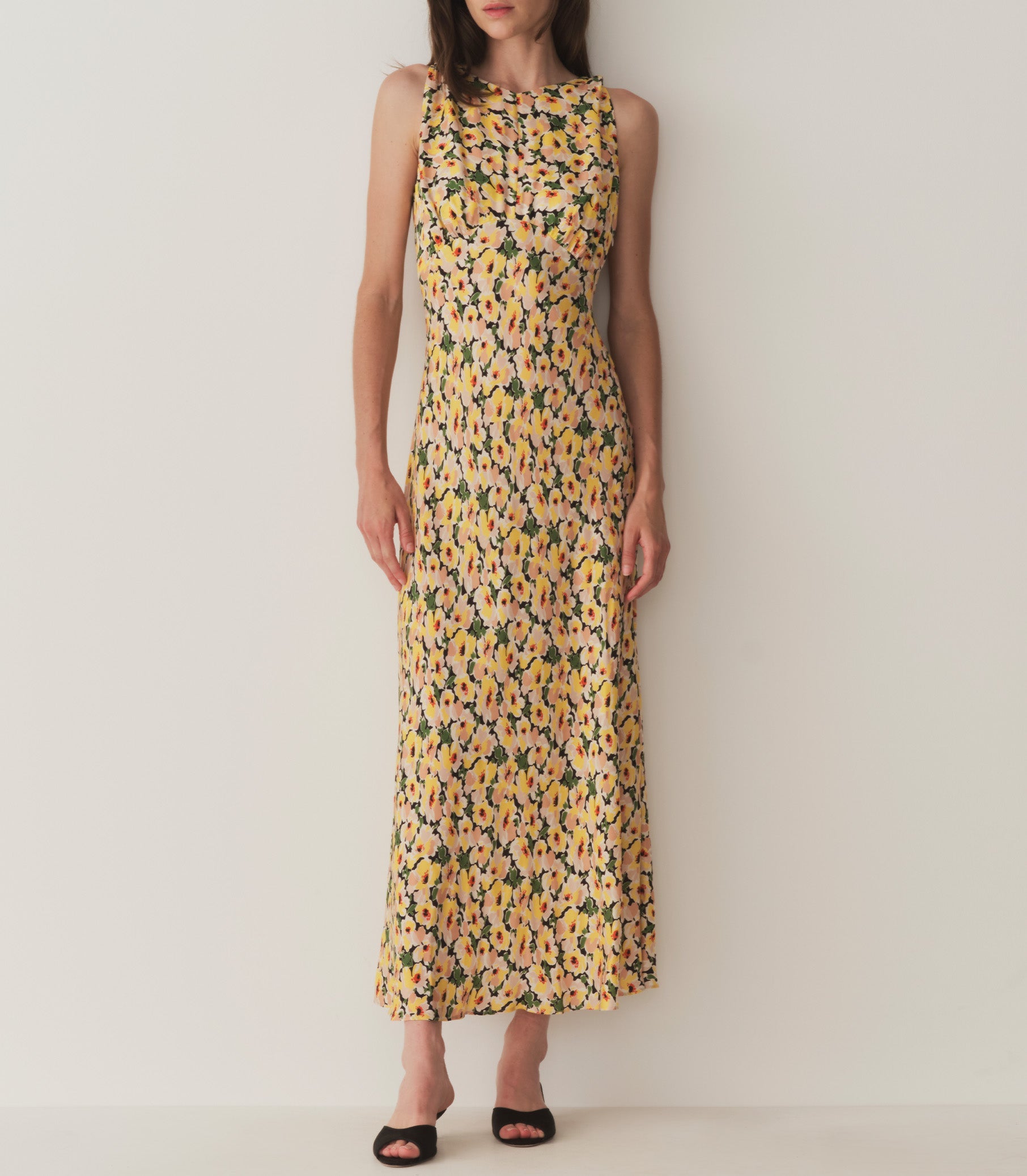 HMD -- SHAYLA DRESS -- ANEMONE GARDEN view 3
