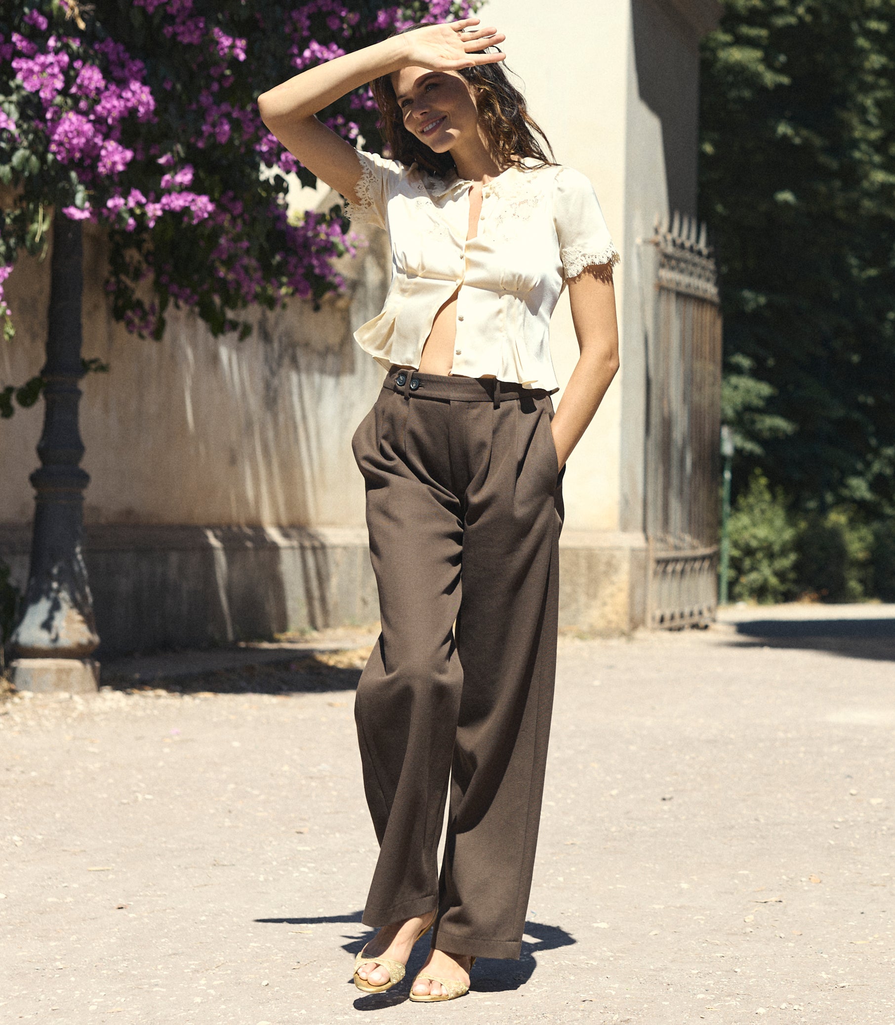 SHERIDAN PANT -- OAKWOOD view 2
