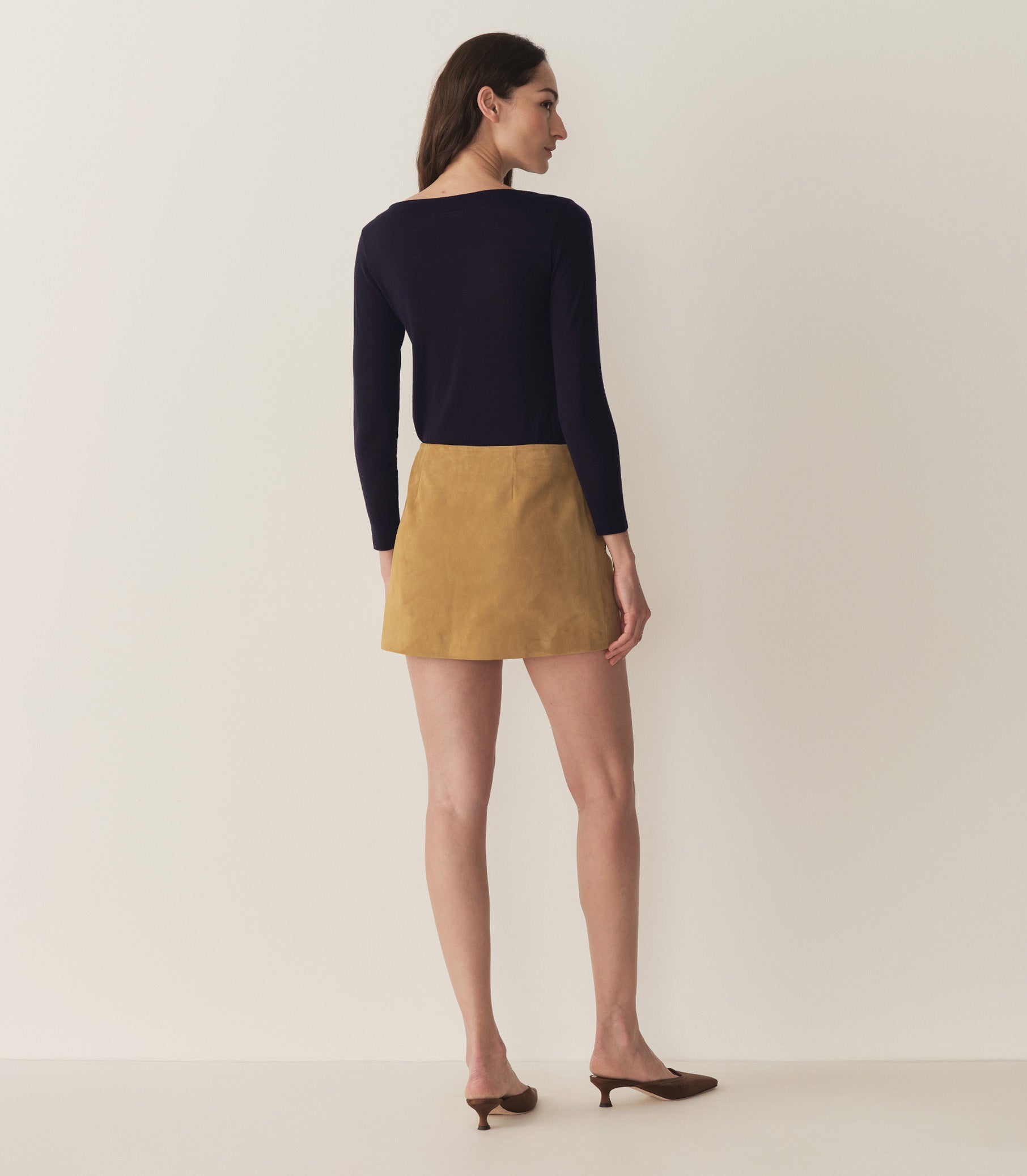 HMD -- COURTNEY SKIRT -- LIGHT CAMEL view 3
