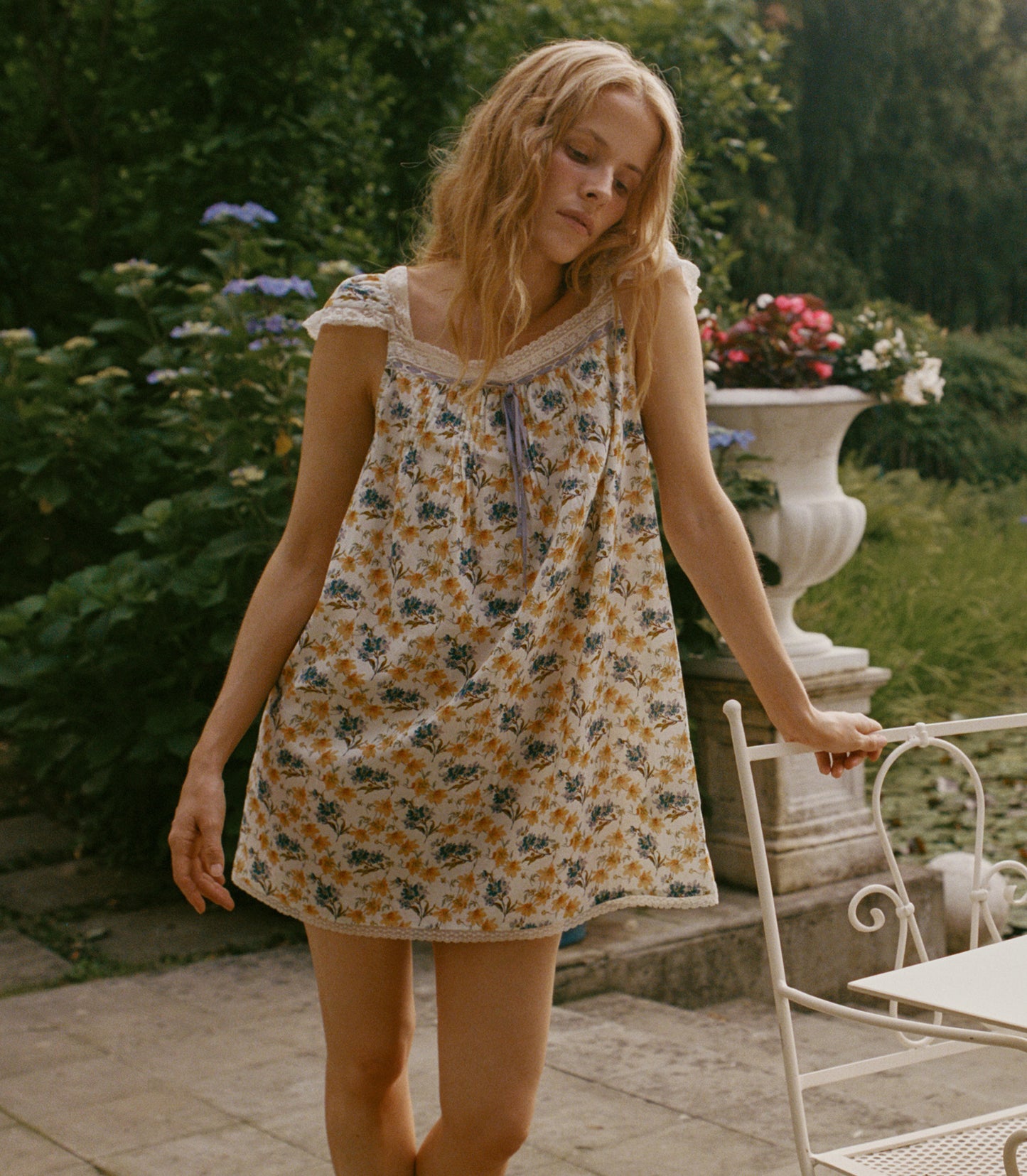 SIRONA DRESS -- NARCISSUS BLOOM