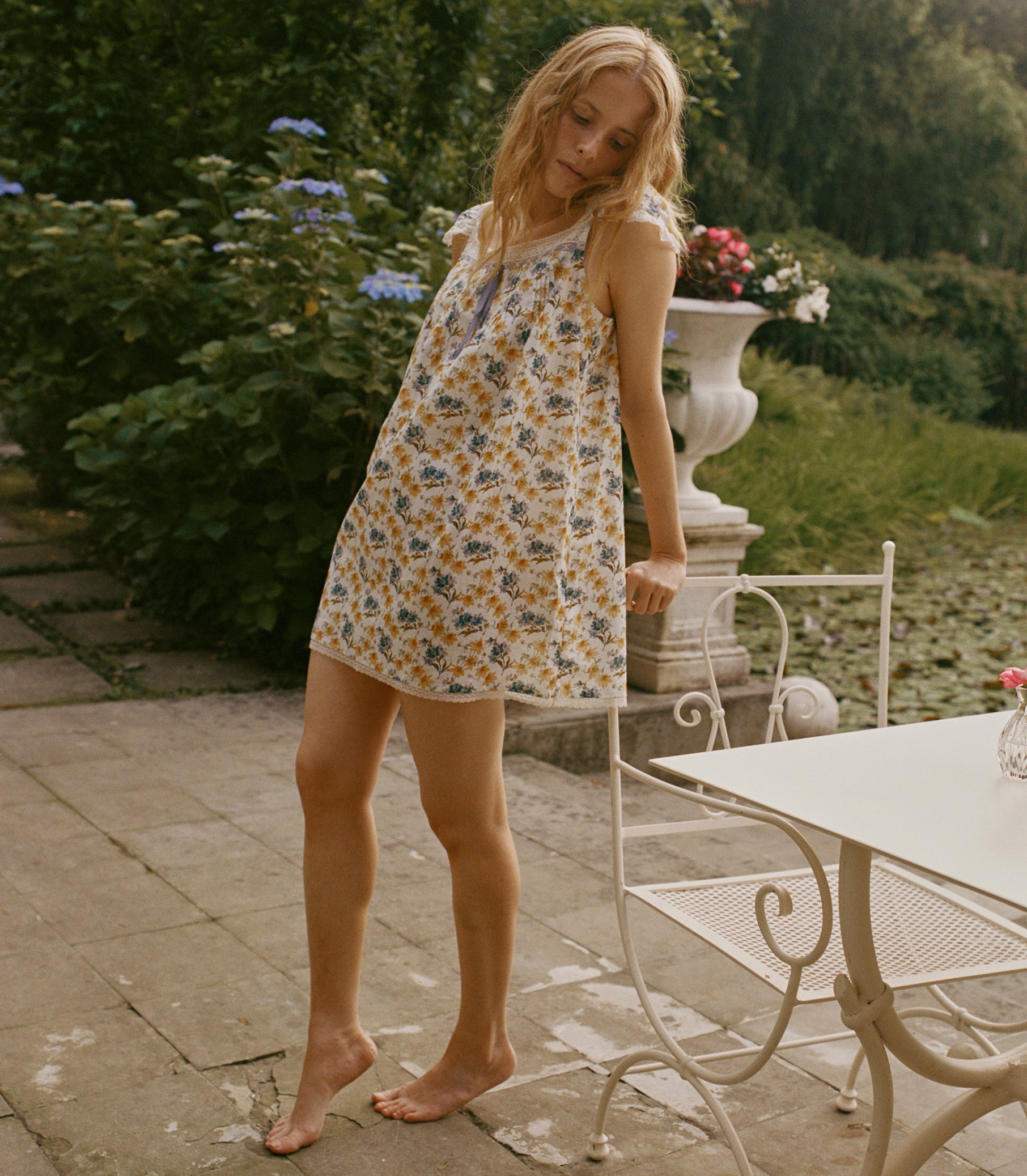 SIRONA DRESS -- NARCISSUS BLOOM view 4
