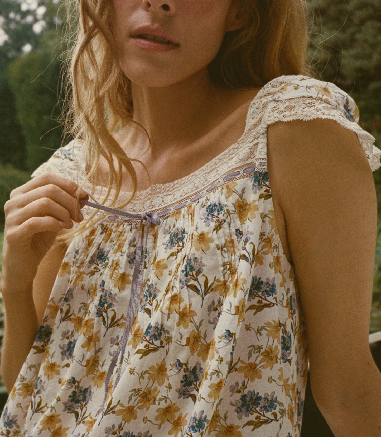 SIRONA DRESS -- NARCISSUS BLOOM