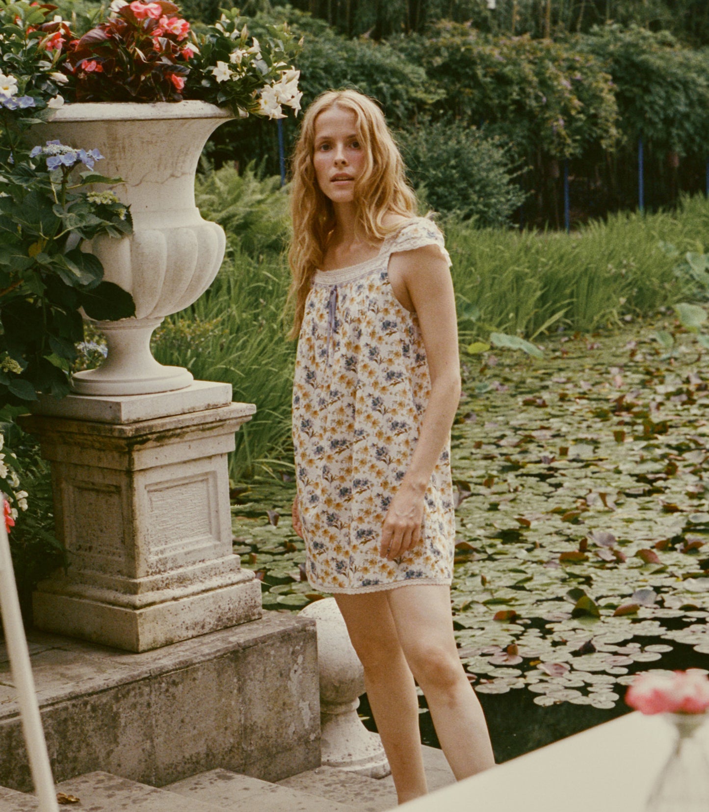 SIRONA DRESS -- NARCISSUS BLOOM
