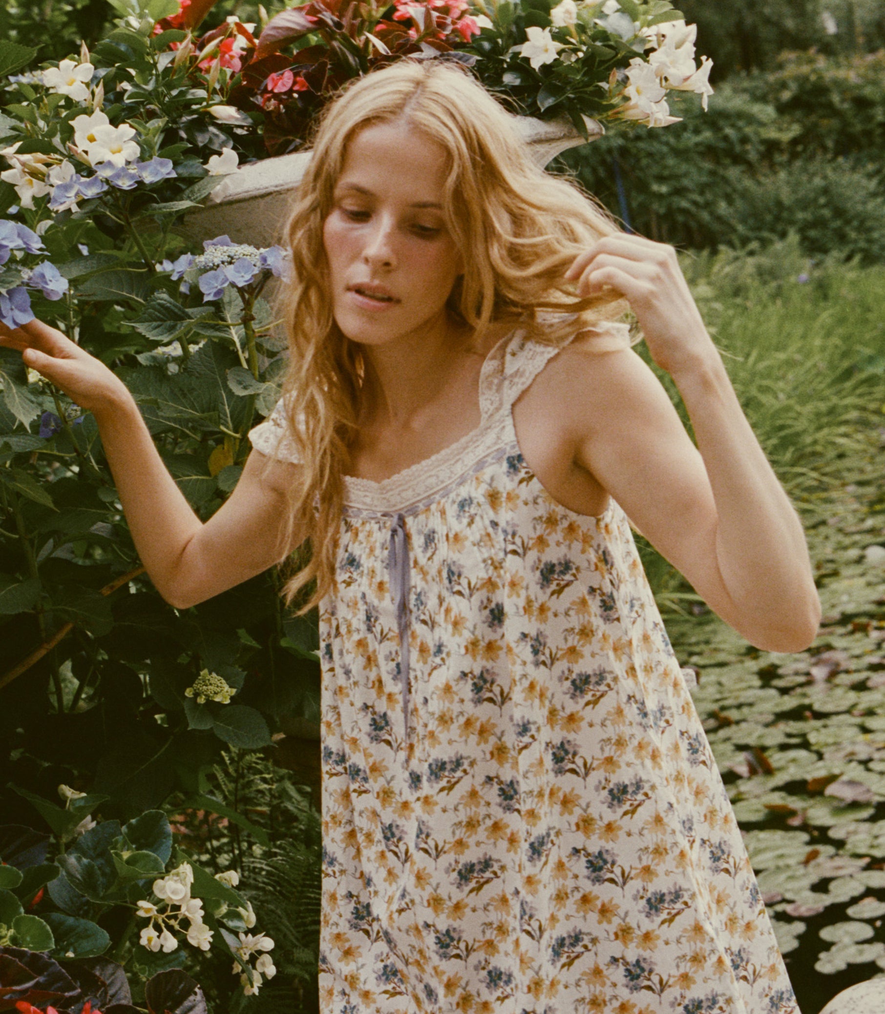 SIRONA DRESS -- NARCISSUS BLOOM view 9
