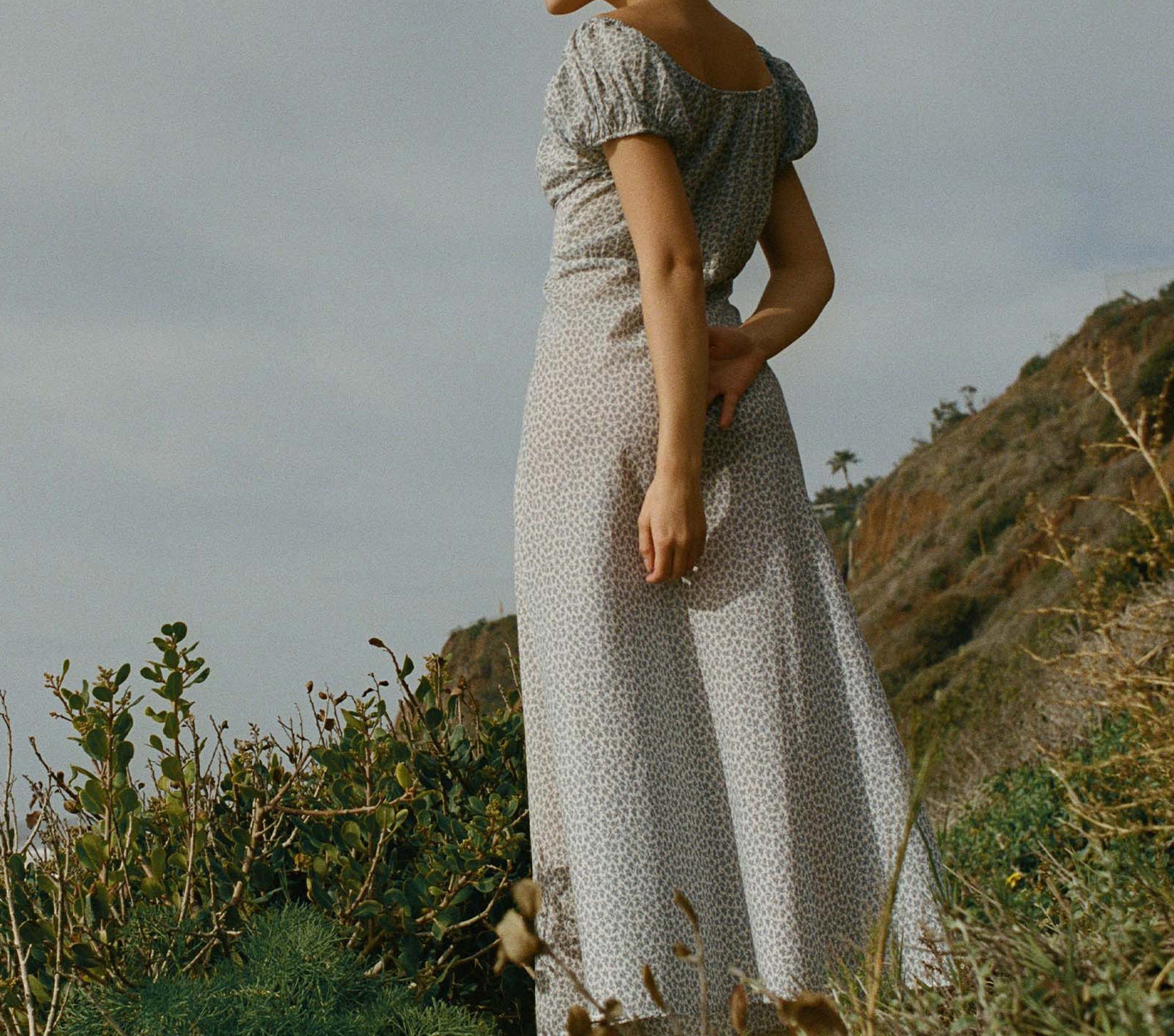 HMD -- SOFIA DRESS -- BLUEBELL HILLSIDE BLOOM view 2
