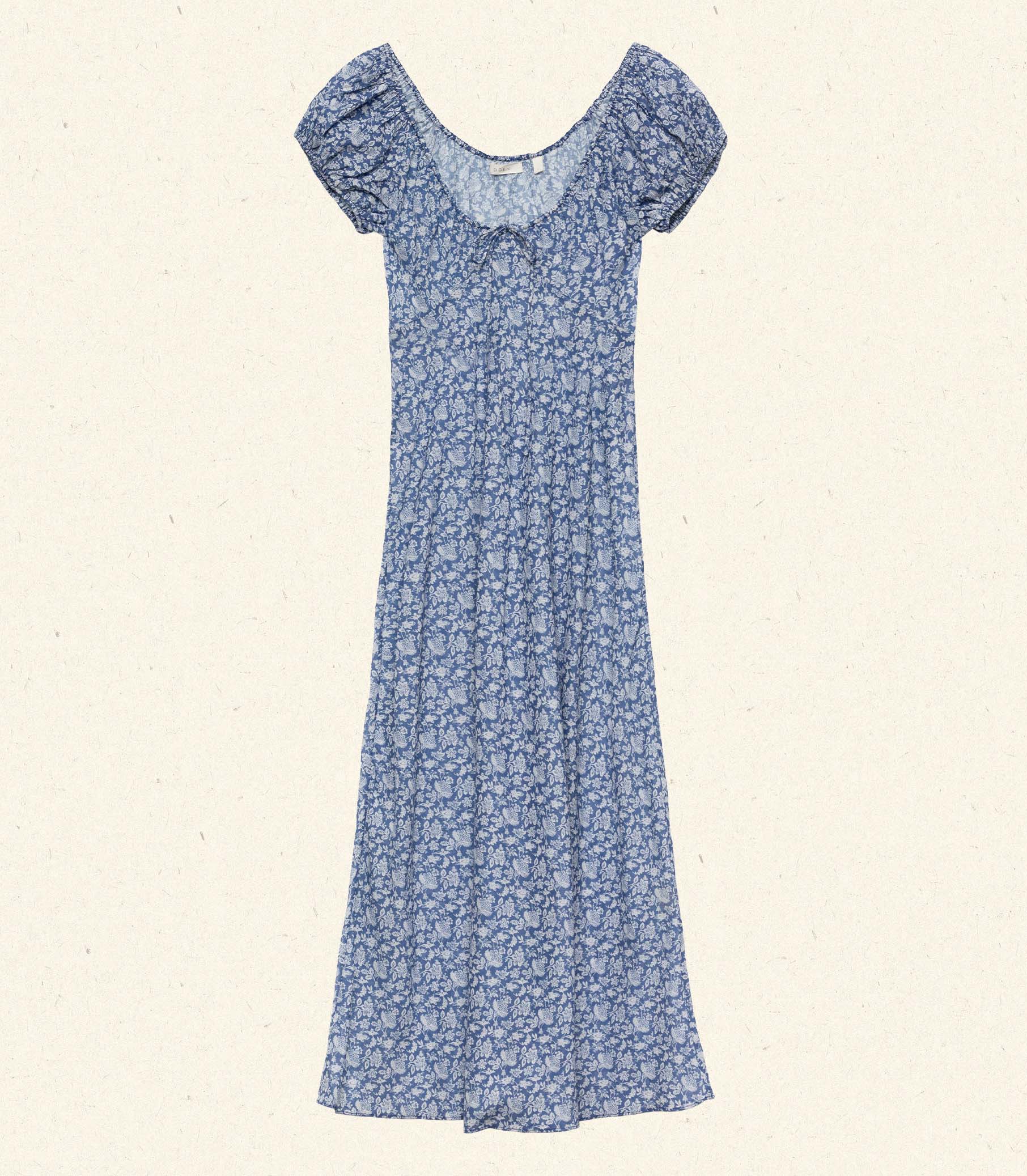 HMD -- SOFIA DRESS -- BLUE PORCELAIN TEA FLORAL view 6
