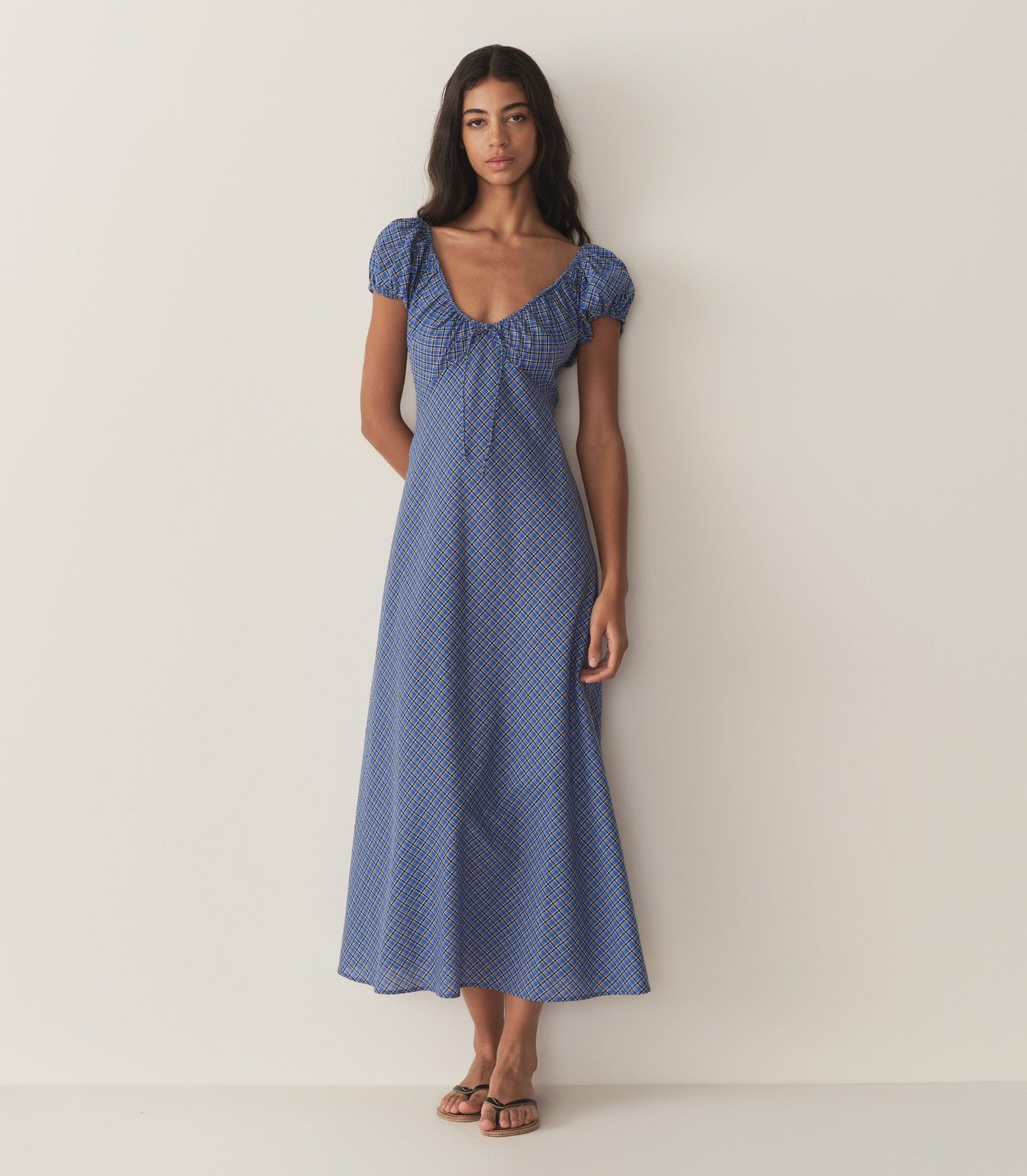 HMD -- SOFIA DRESS -- CASSIS CHECK