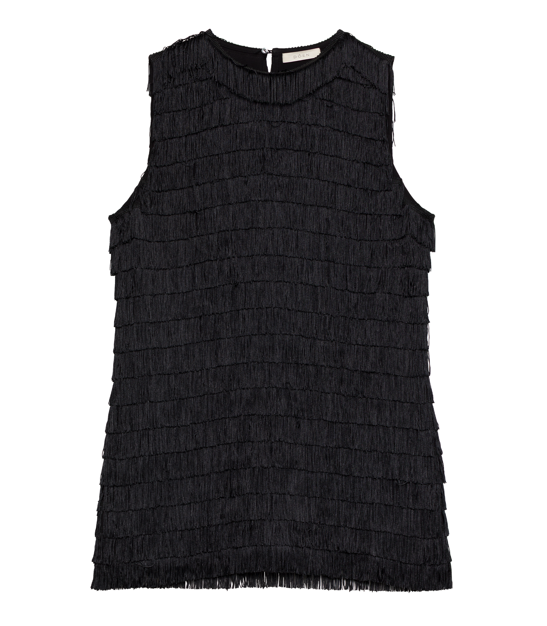 SOIRÉE TUNIC TOP -- BLACK view 9