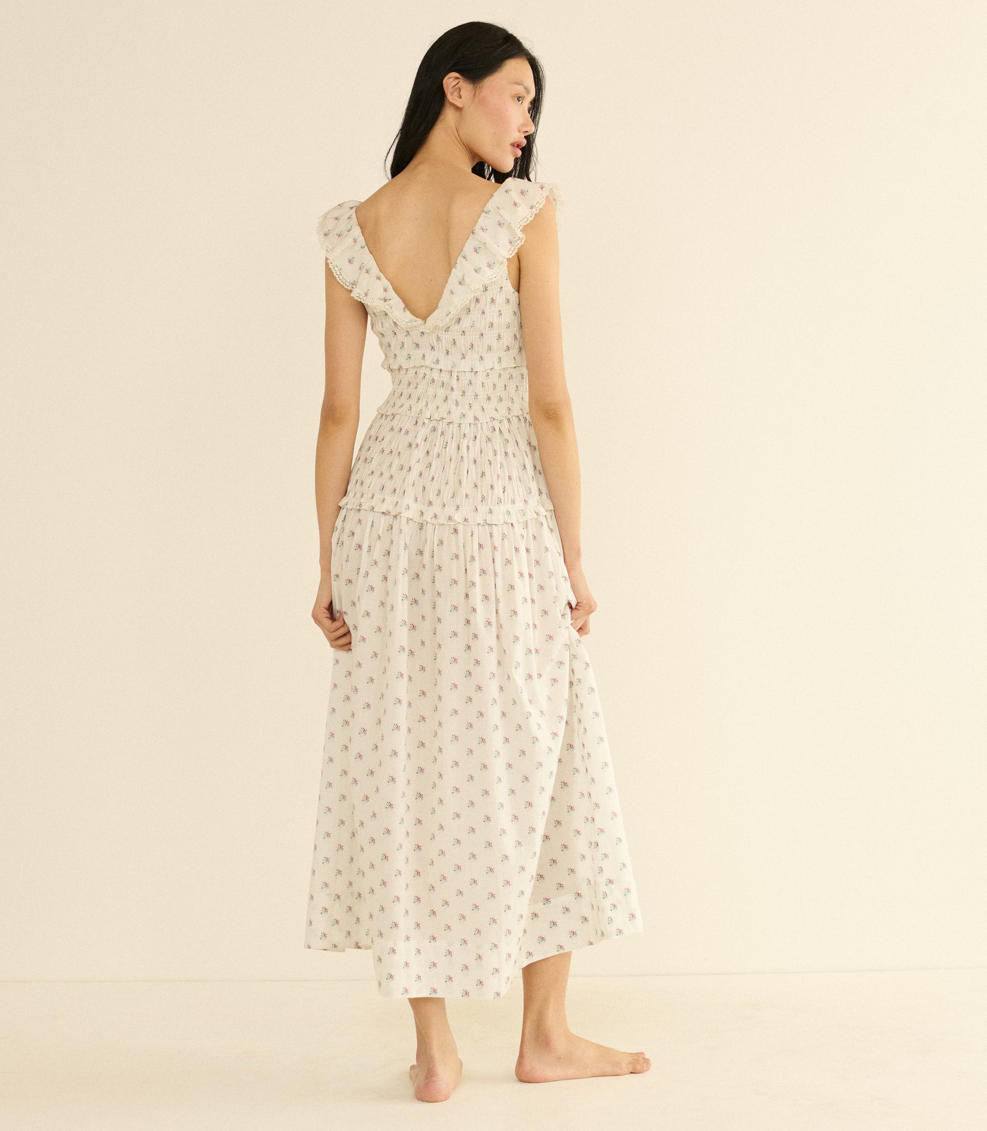 SORINA DRESS -- PETIT POSY CALICO view 4
