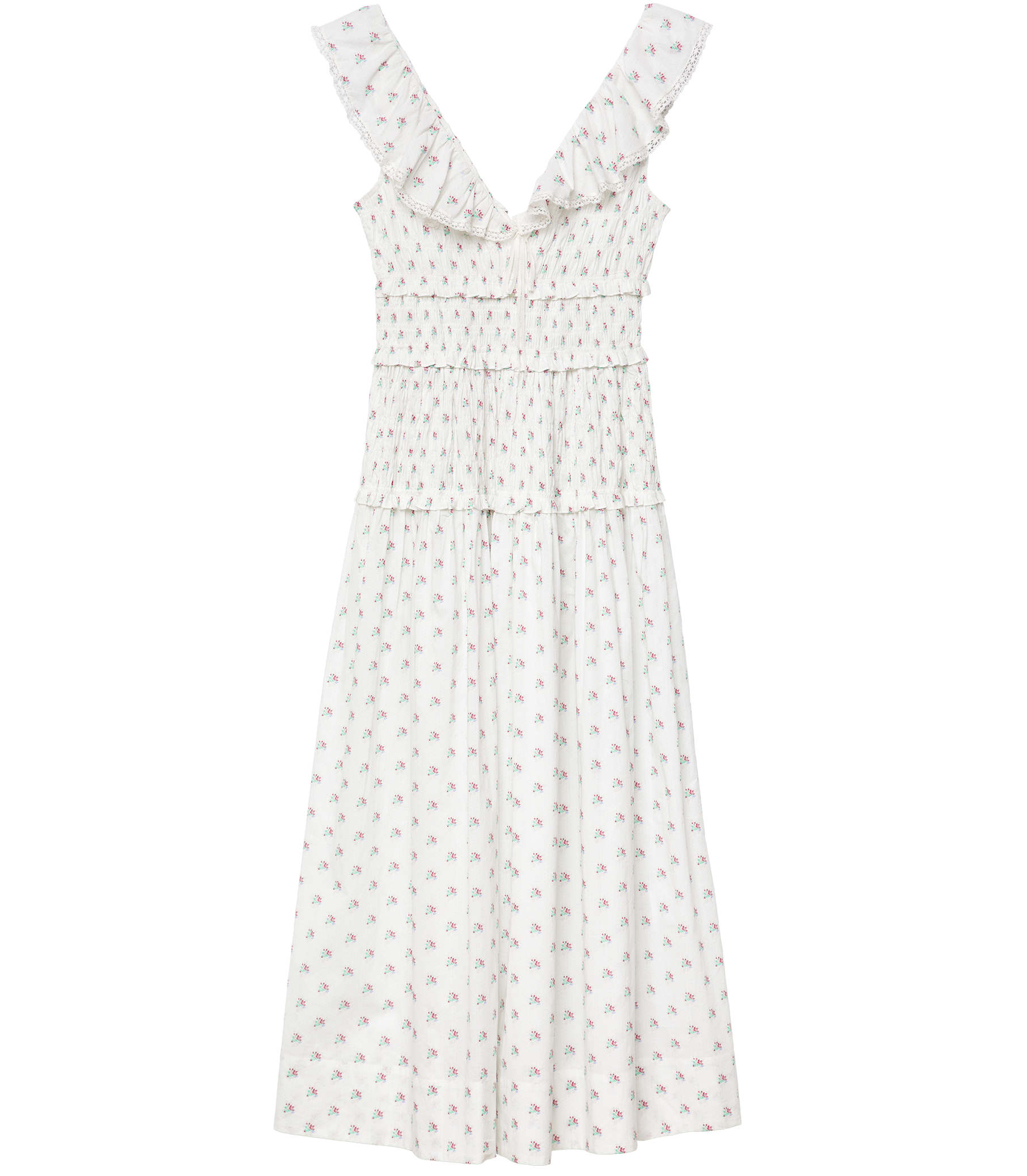 Sorina Dress - Petit Posy Calico