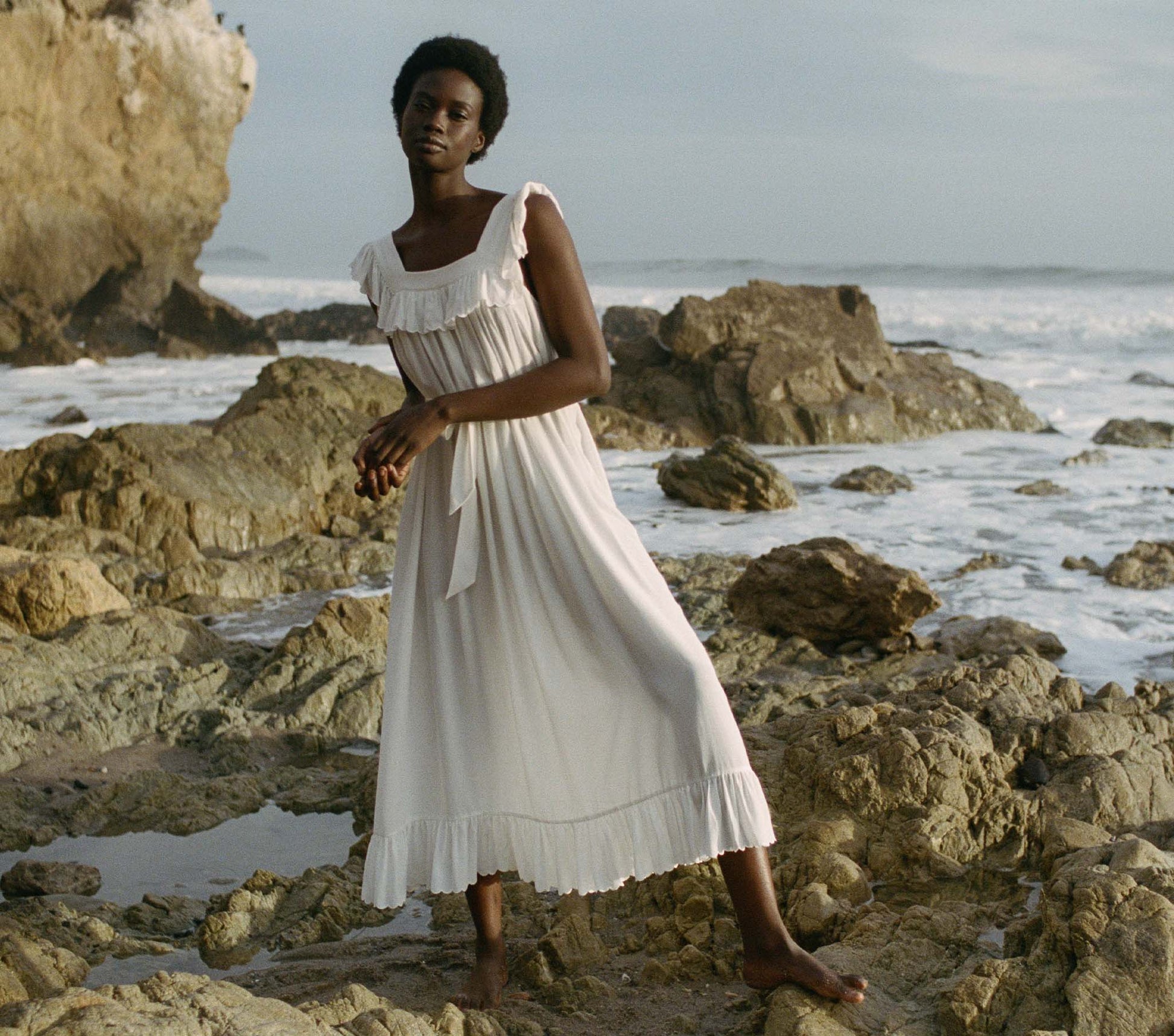 HMD -- SYCAMORE DRESS -- SALT view 1
