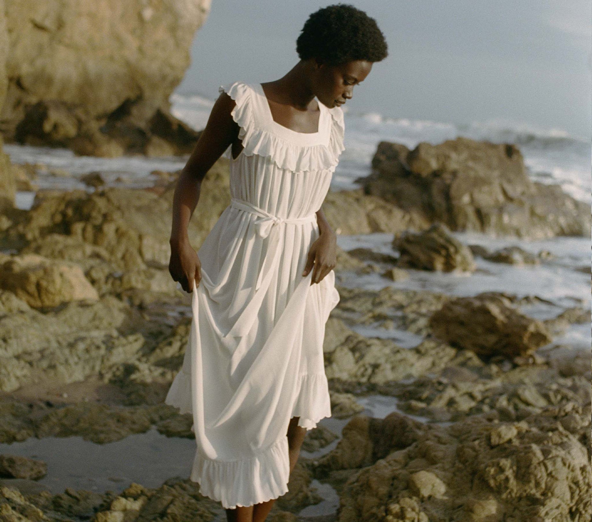 HMD -- SYCAMORE DRESS -- SALT view 2
