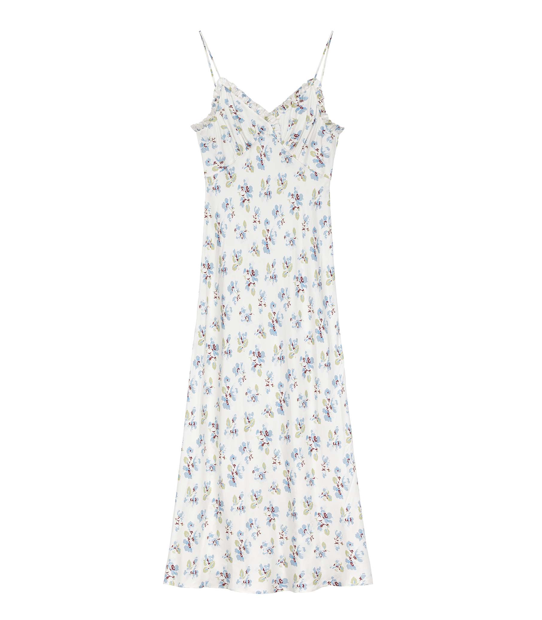 HMD -- SANDIA DRESS -- BLEU FROLICKING FLORAL view 8
