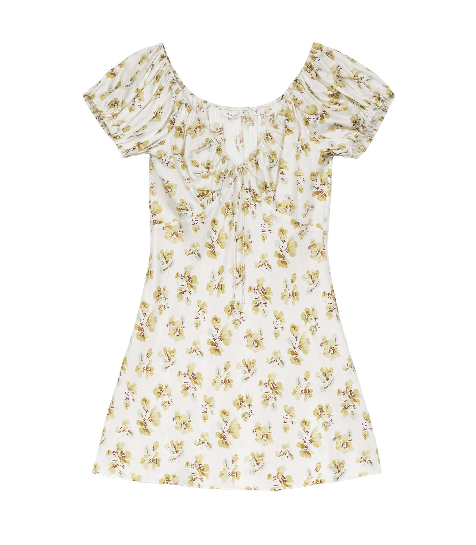 HMD -- SERA DRESS -- GOLD FROLICKING FLORAL view 4
