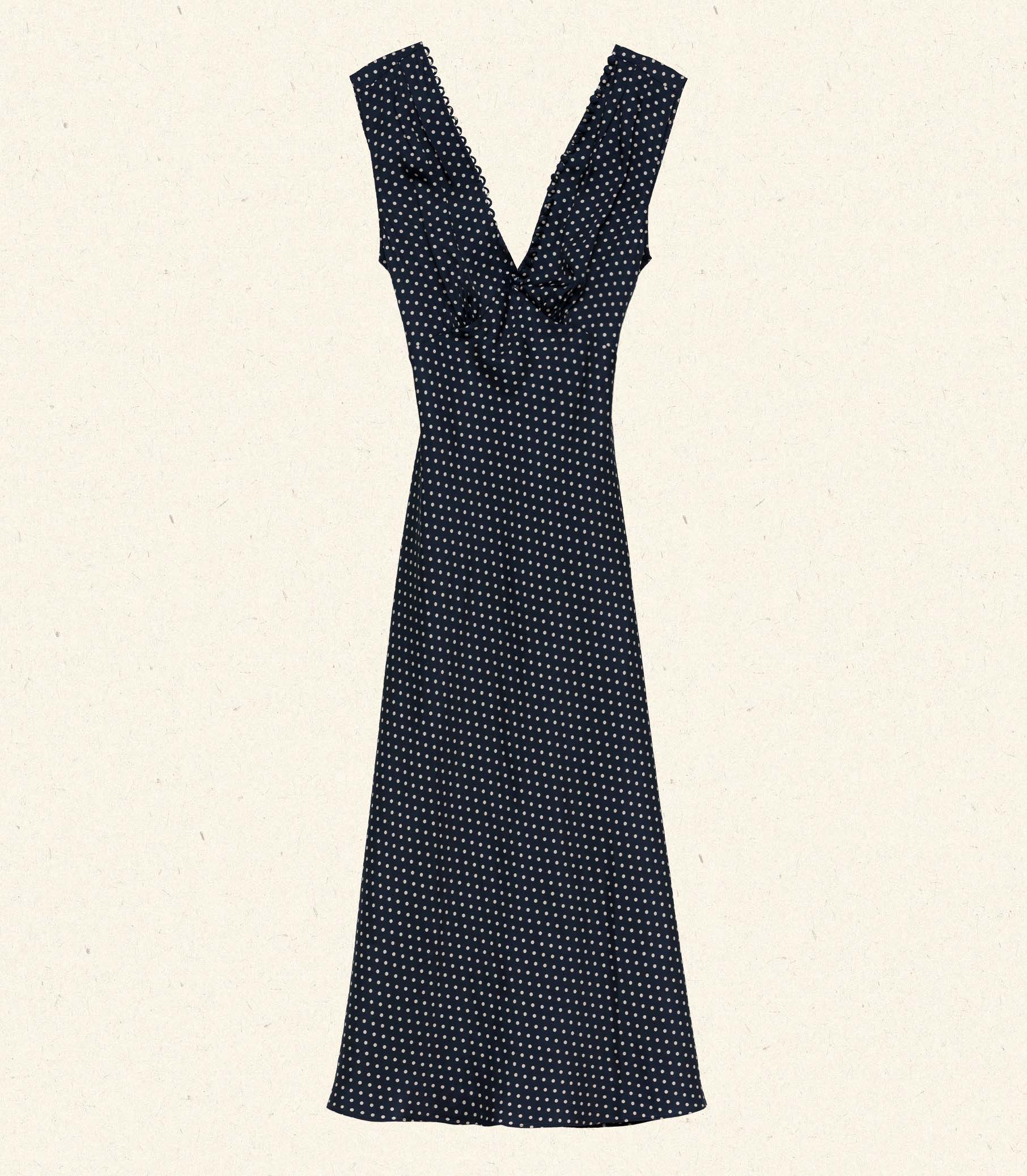 TAHLIA DRESS -- HEPBURN DOT view 6