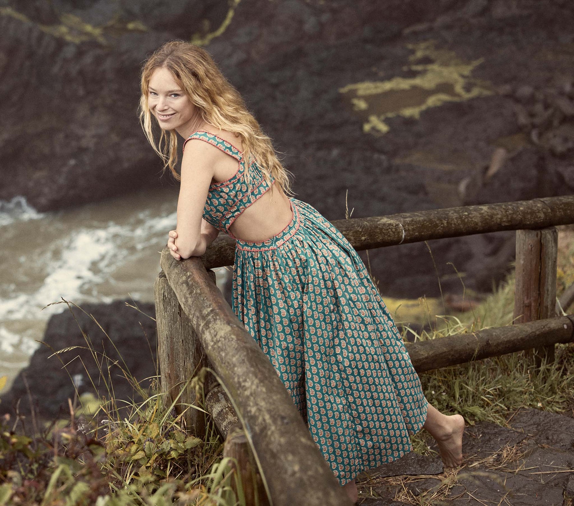 HMD -- TASHA DRESS -- SUNRISE PAISLEY view 2

