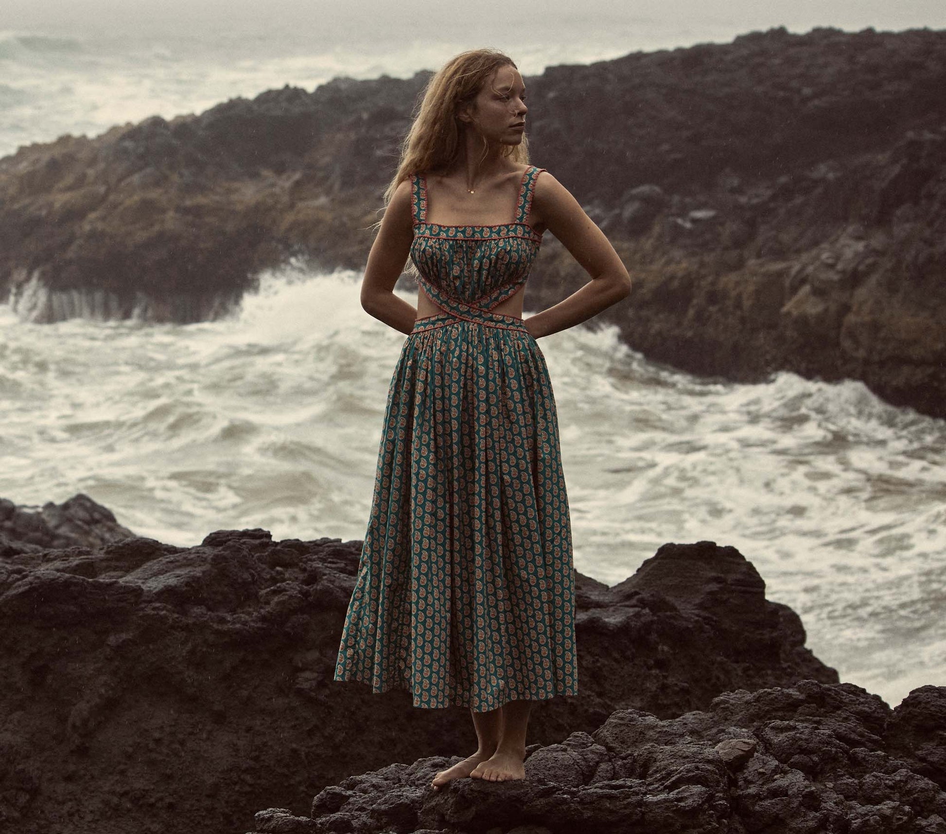 HMD -- TASHA DRESS -- SUNRISE PAISLEY view 1
