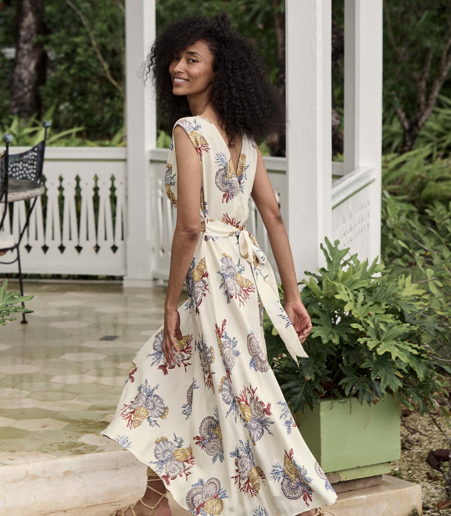 HMD -- TATIANA DRESS -- MER BOTANIQUE