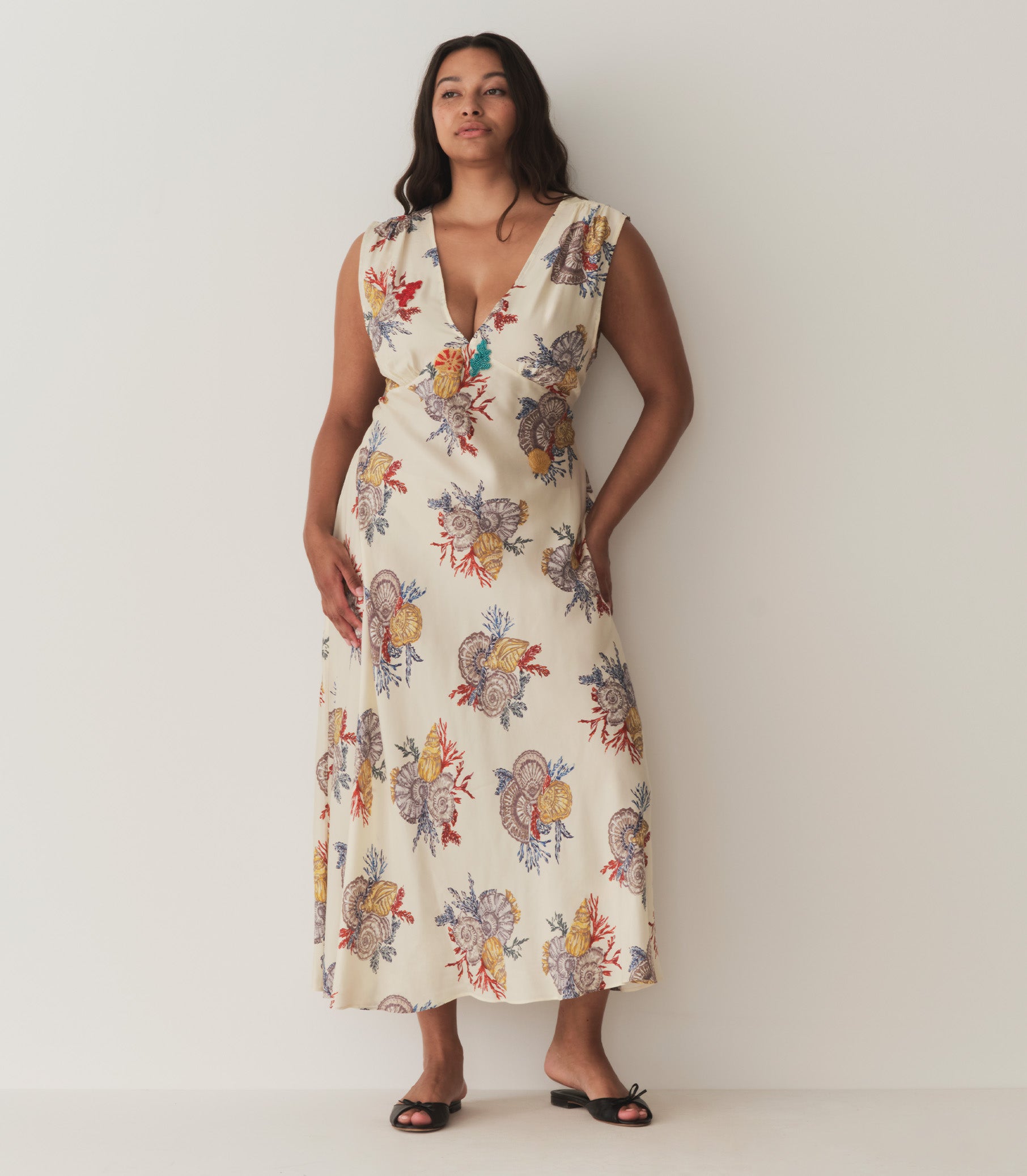 TATIANA DRESS -- MER BOTANIQUE view 8
