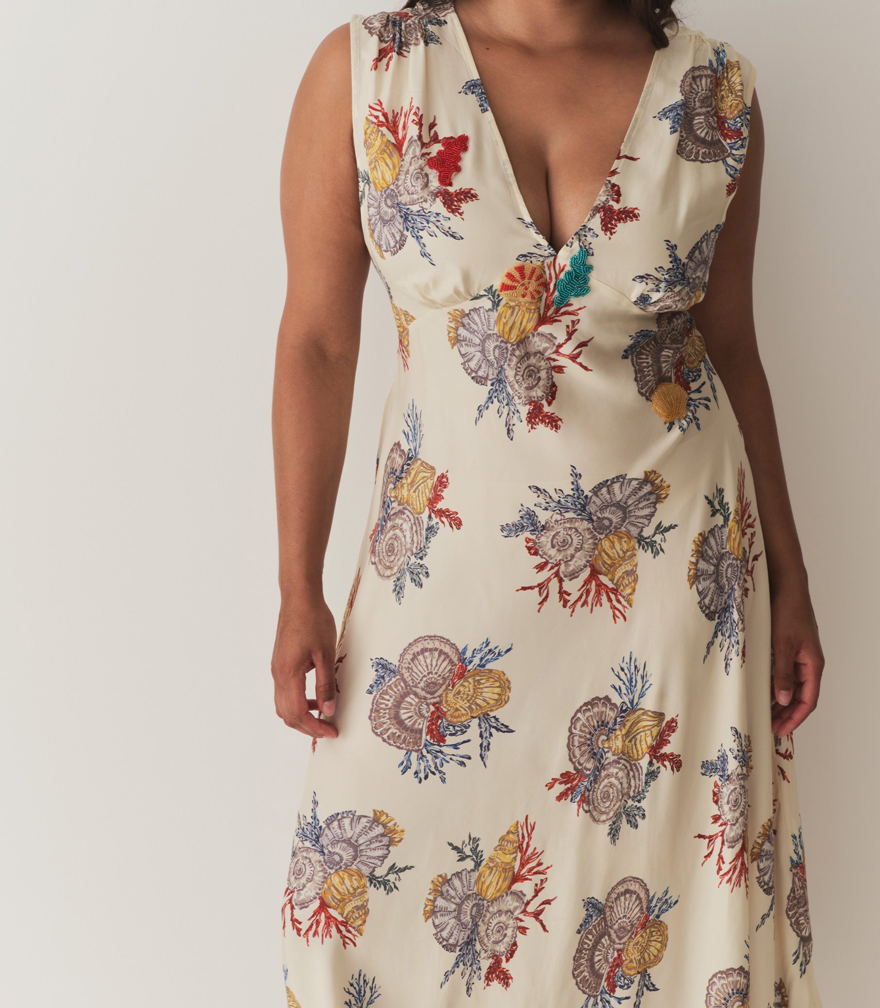 TATIANA DRESS -- MER BOTANIQUE view 7