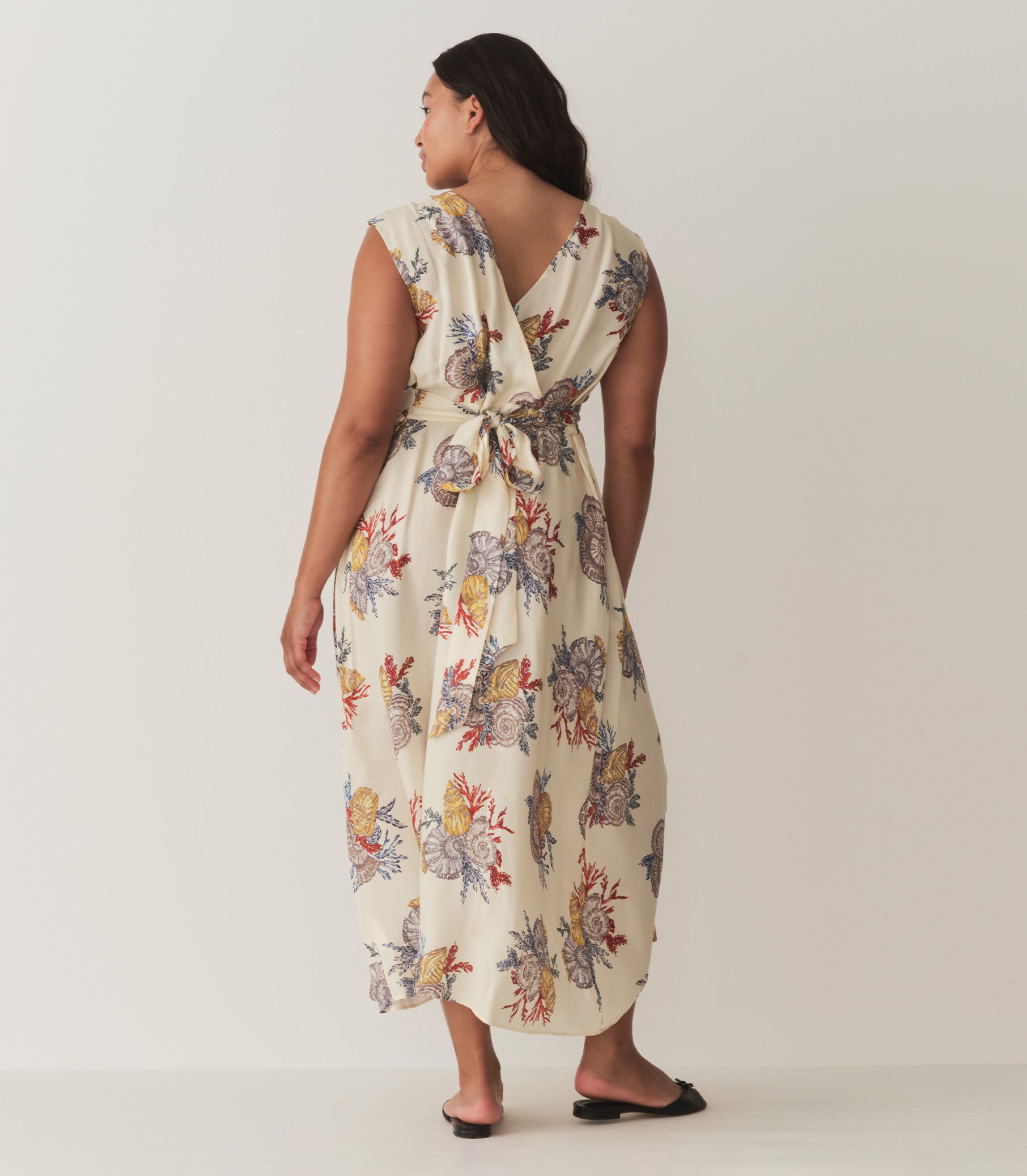 TATIANA DRESS -- MER BOTANIQUE view 9
