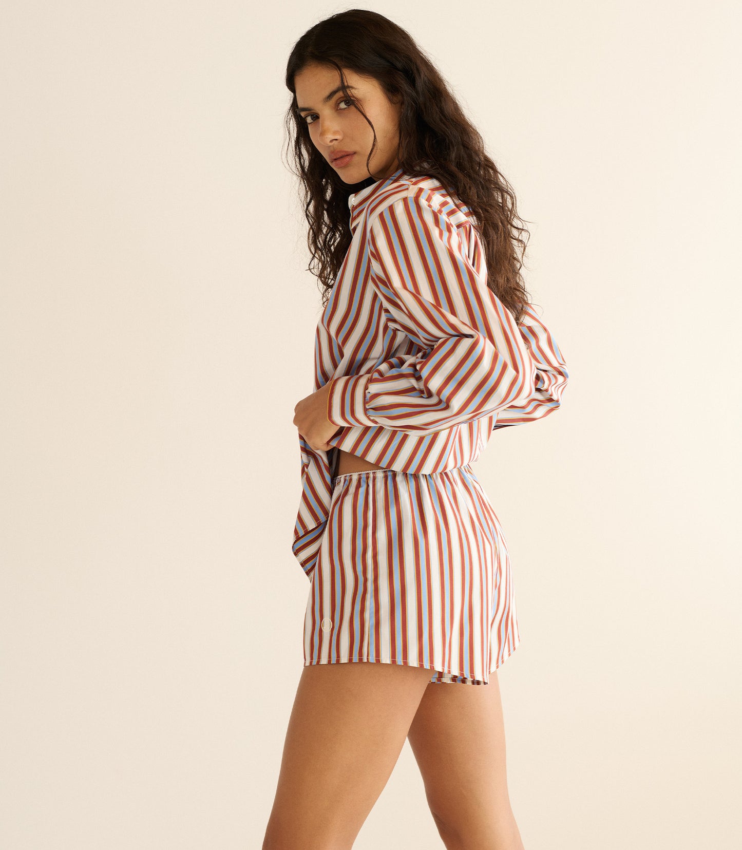 THELMA SHORT -- ALICANTE STRIPE