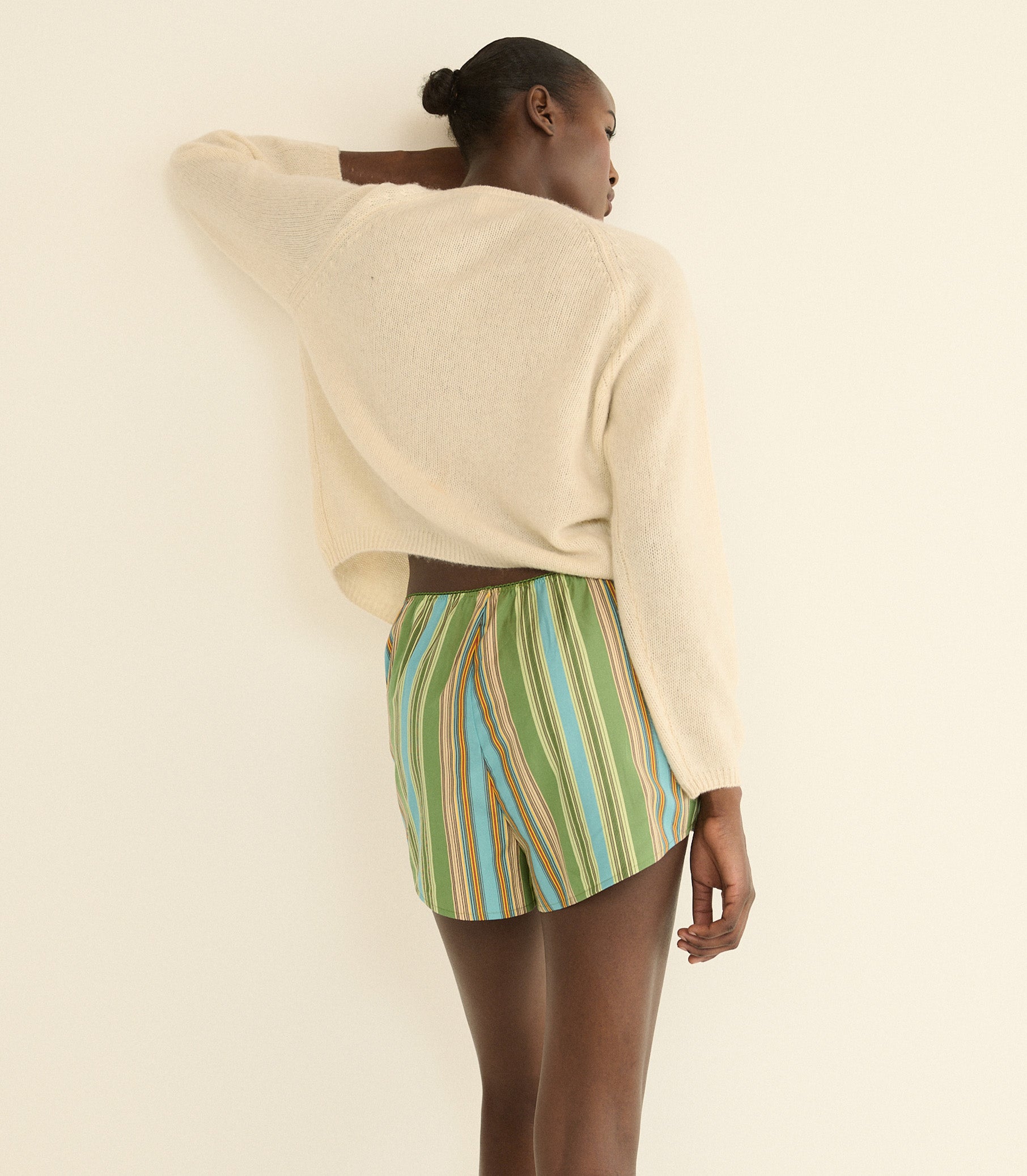 THELMA SHORT -- SAINT-OUEN STRIPE view 5
