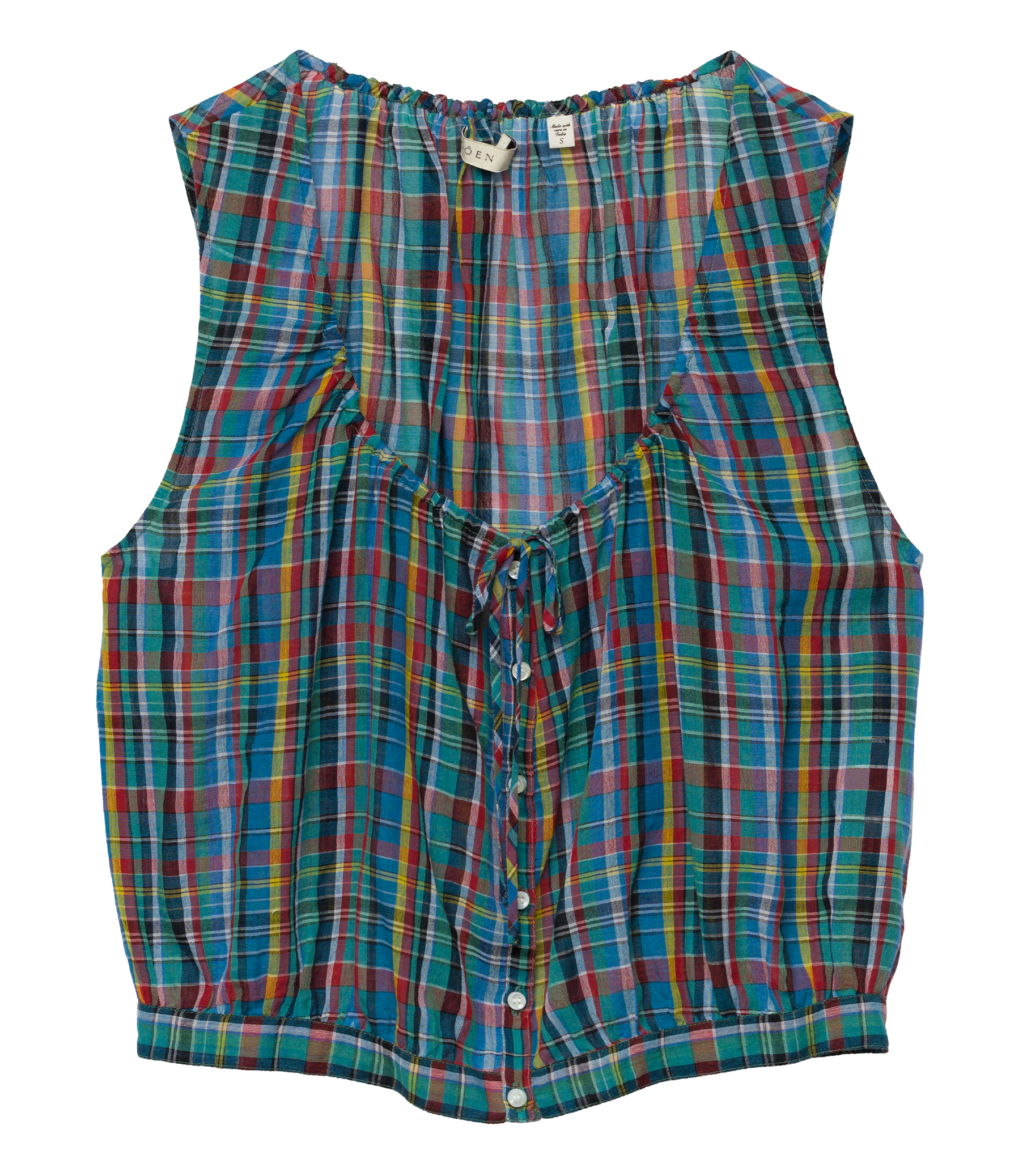 THEO TOP -- ALDERBROOK PLAID view 7
