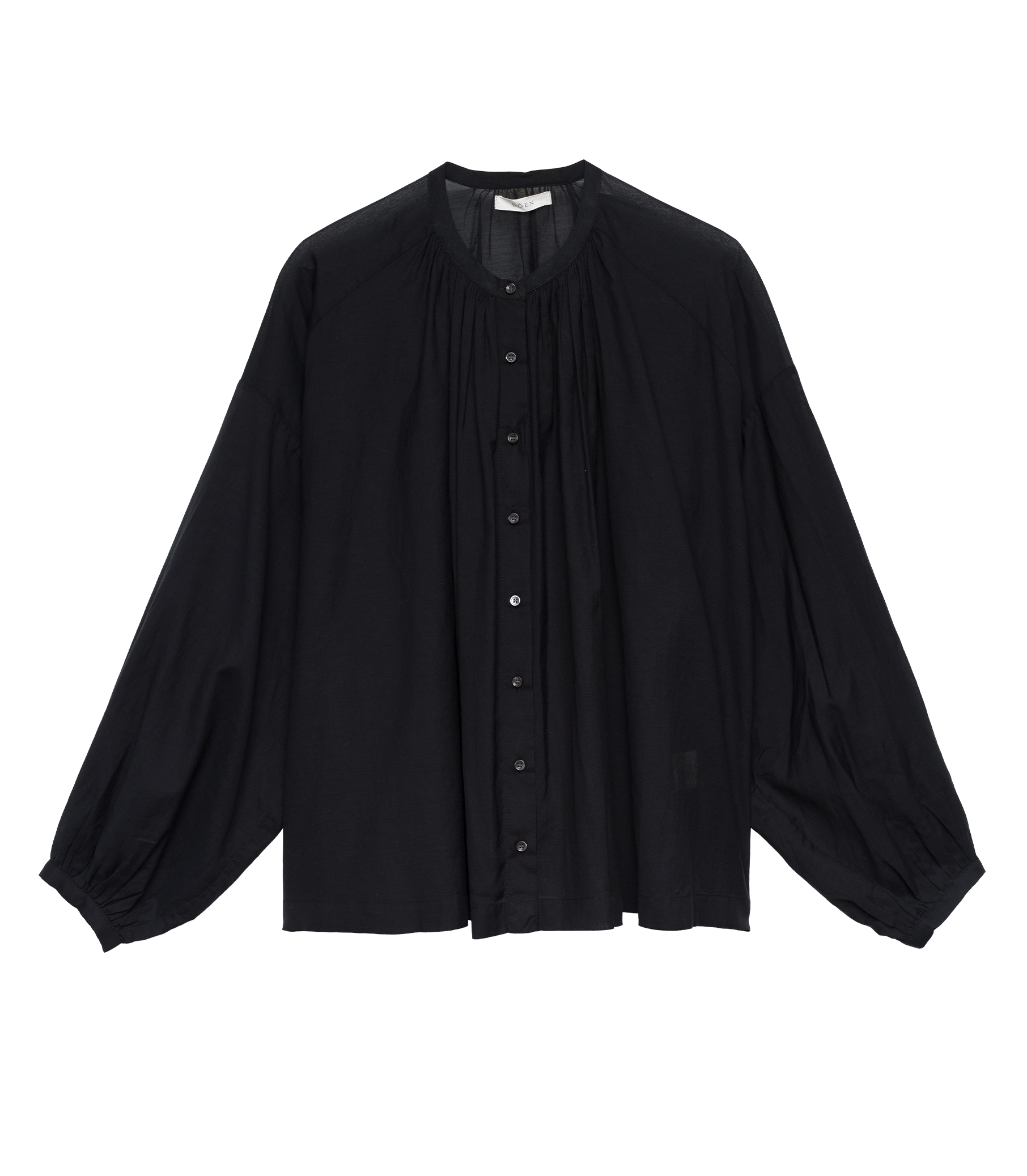 THE JANE BLOUSE -- BLACK view 8
