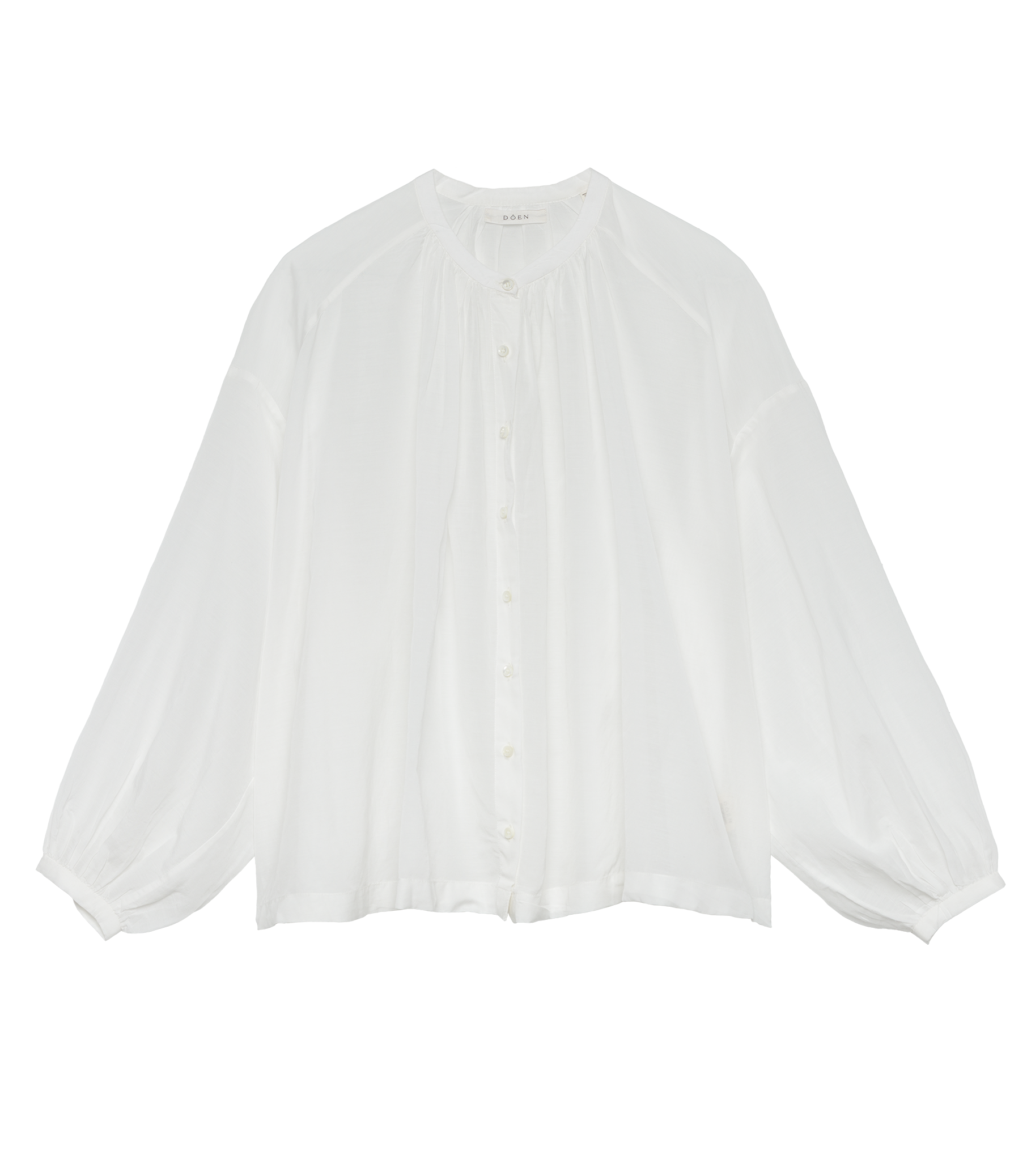 THE JANE BLOUSE -- SALT view 6