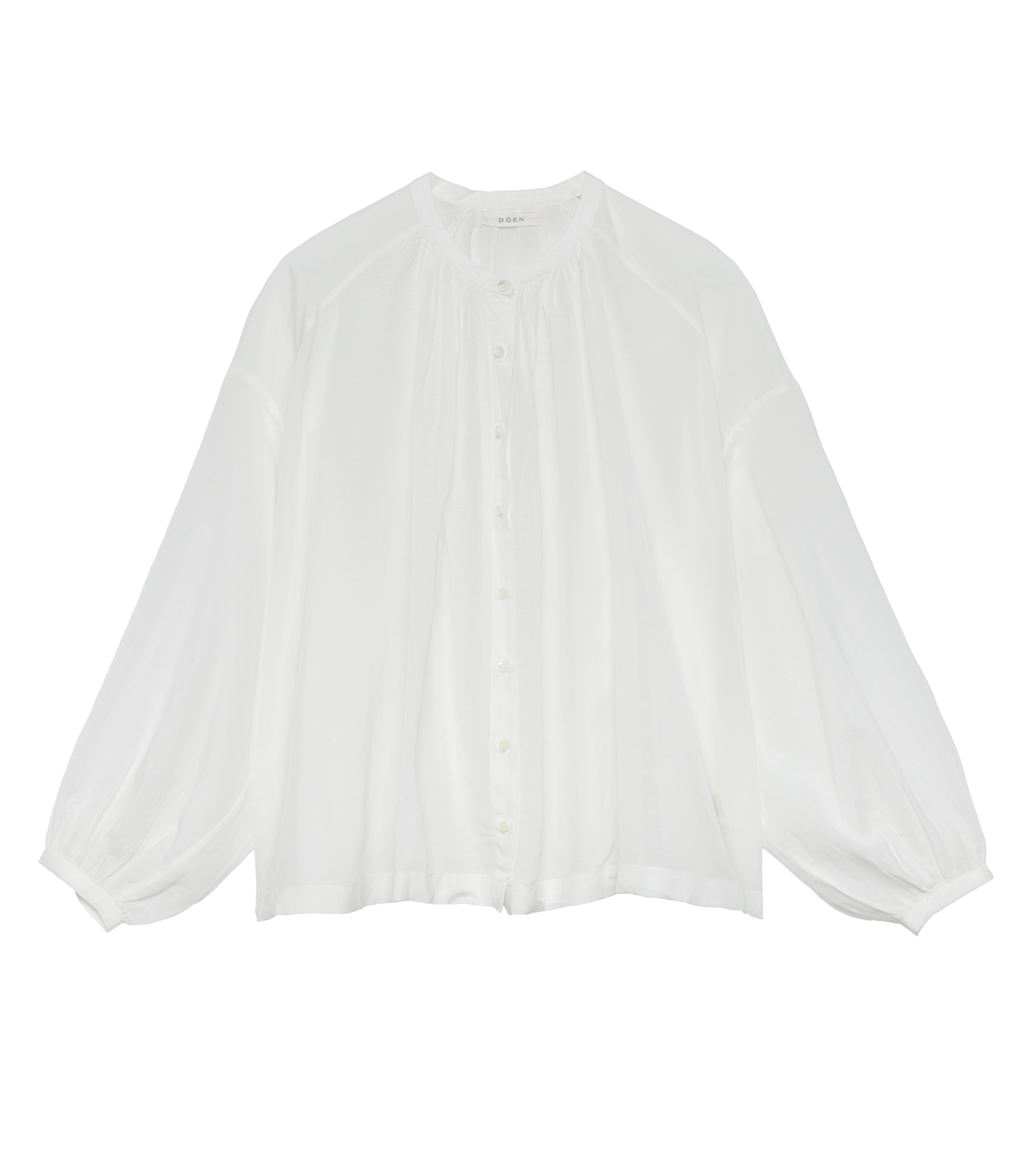 THE JANE BLOUSE -- SALT view 6
