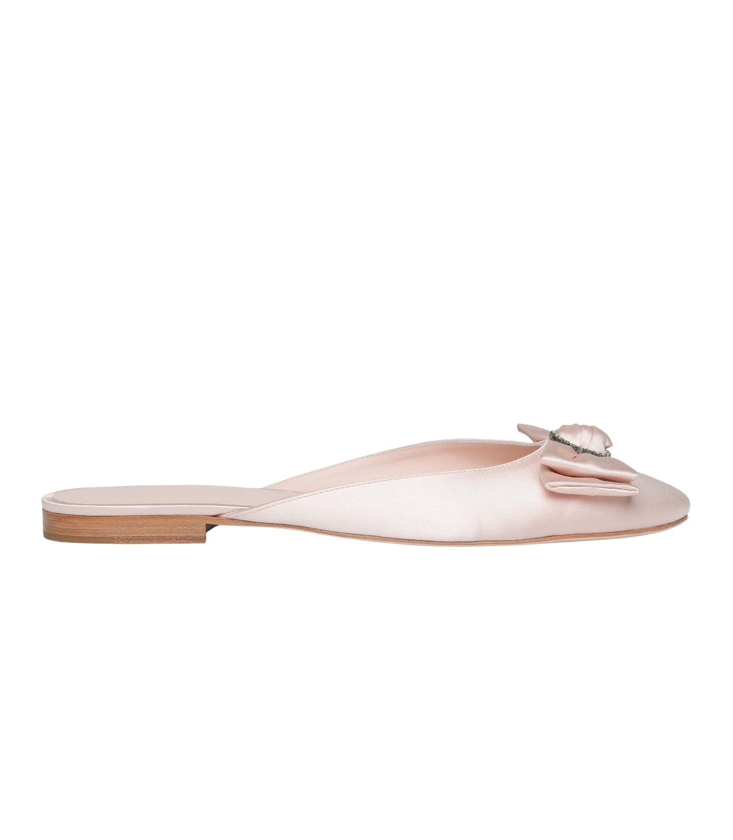 TILLY MULE -- PECHE SATIN