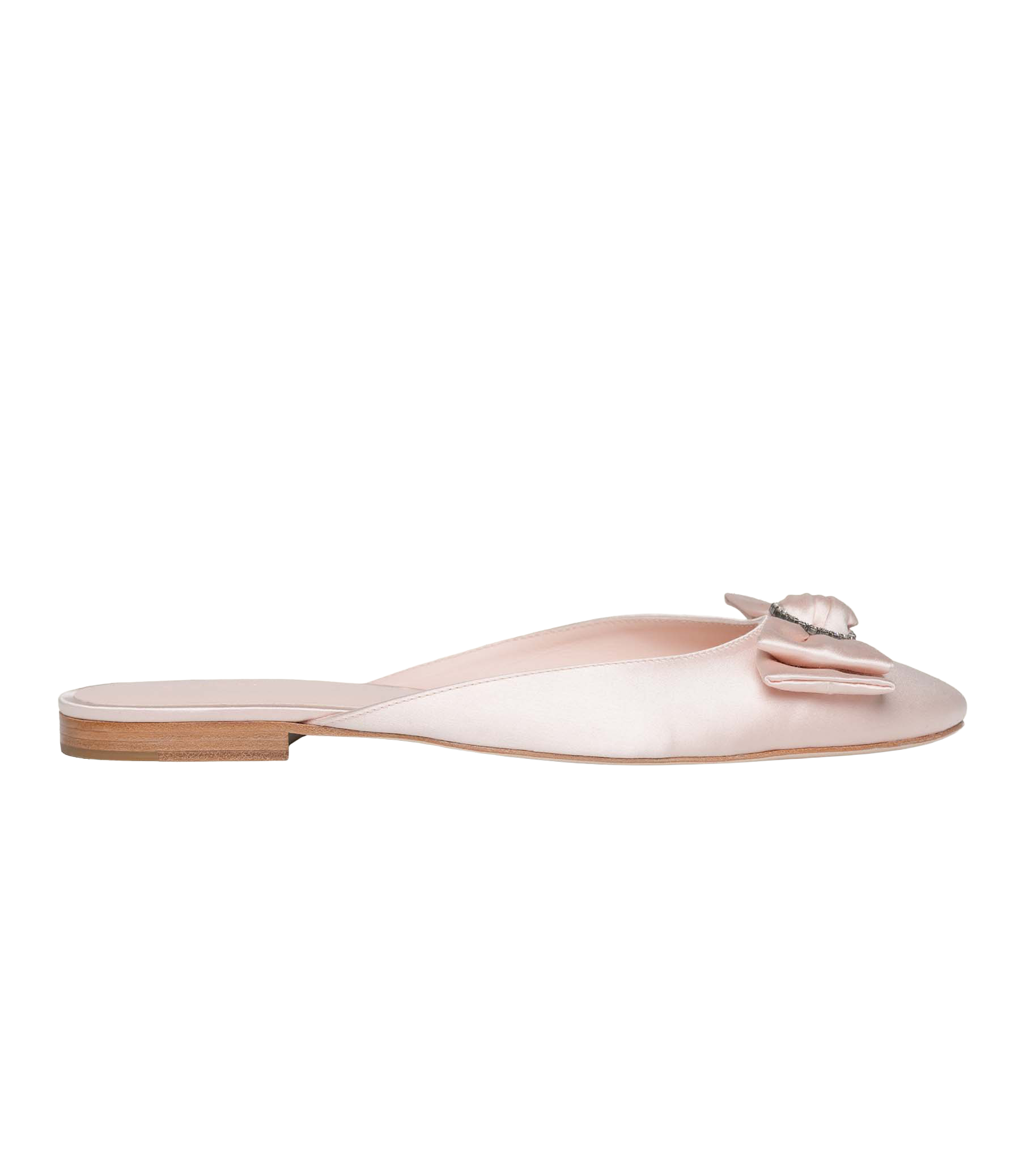 TILLY MULE -- PECHE SATIN view 4