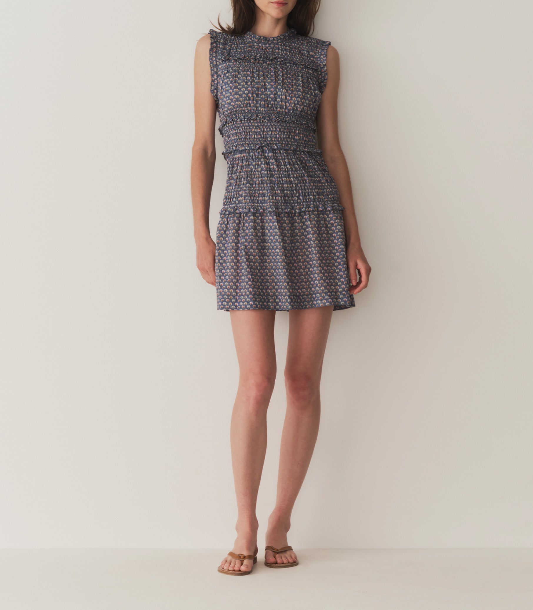 HMD -- TRACIE DRESS -- DAHLIA IKAT view 2
