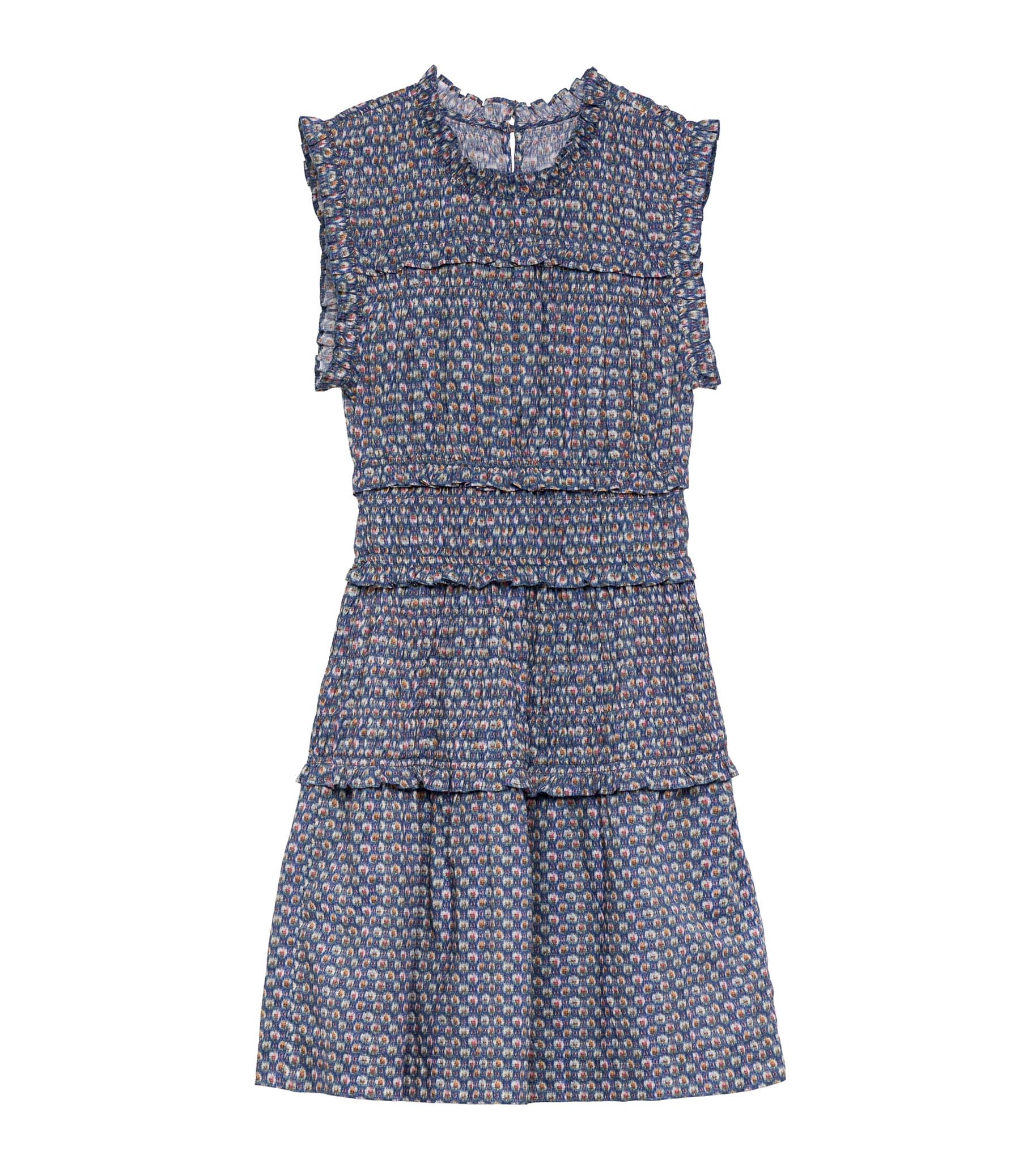 HMD -- TRACIE DRESS -- DAHLIA IKAT view 5
