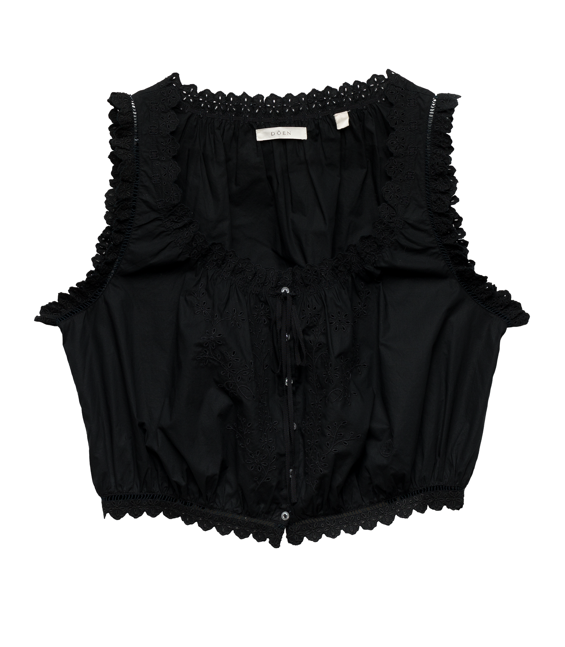 TRAVELER TOP -- BLACK view 7
